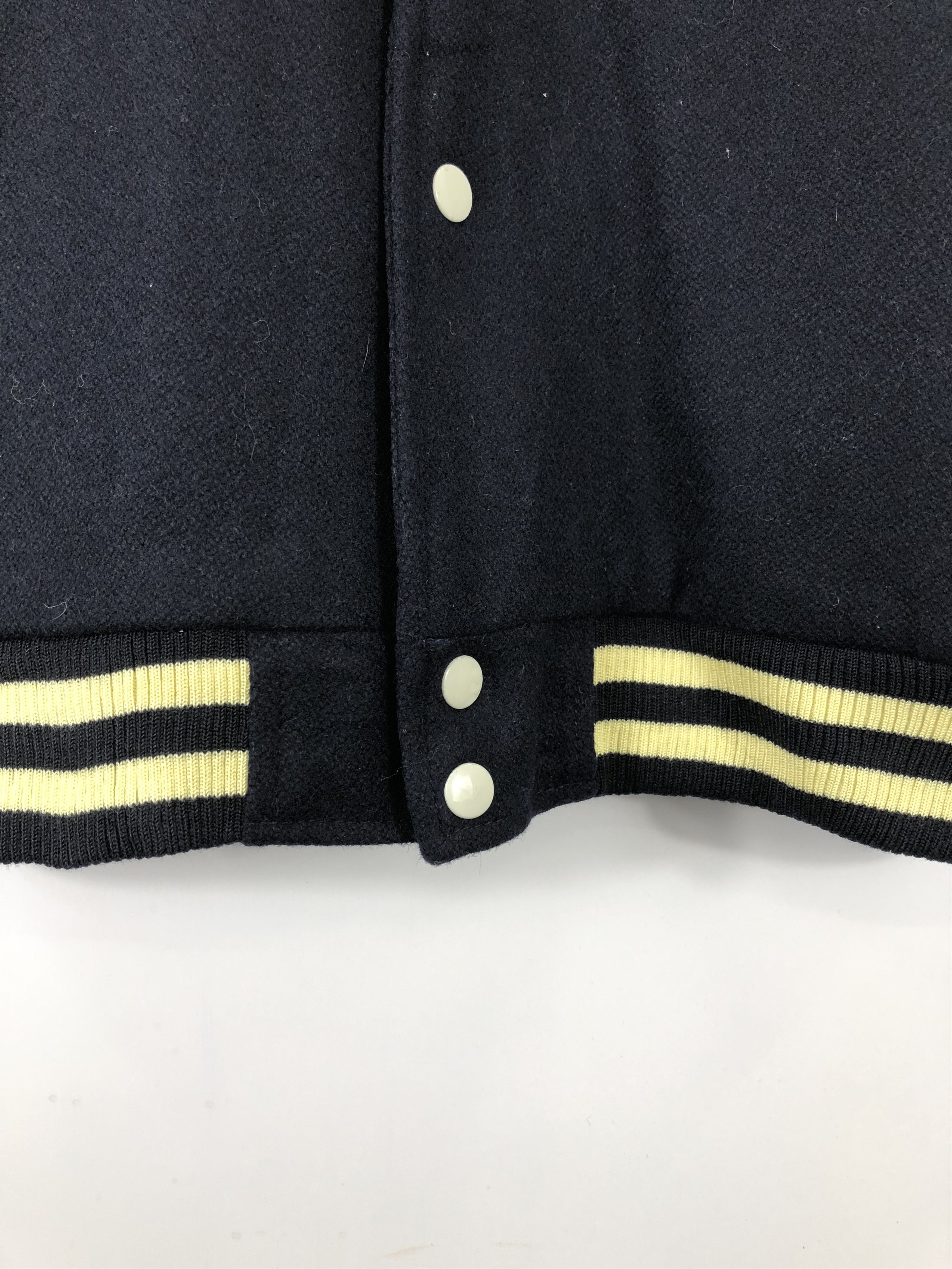 Vintage Vintage 90s Thinsulate Japan Varsity Leather Sleeve V0223 Size US L / EU 52-54 / 3 - 6 Thumbnail