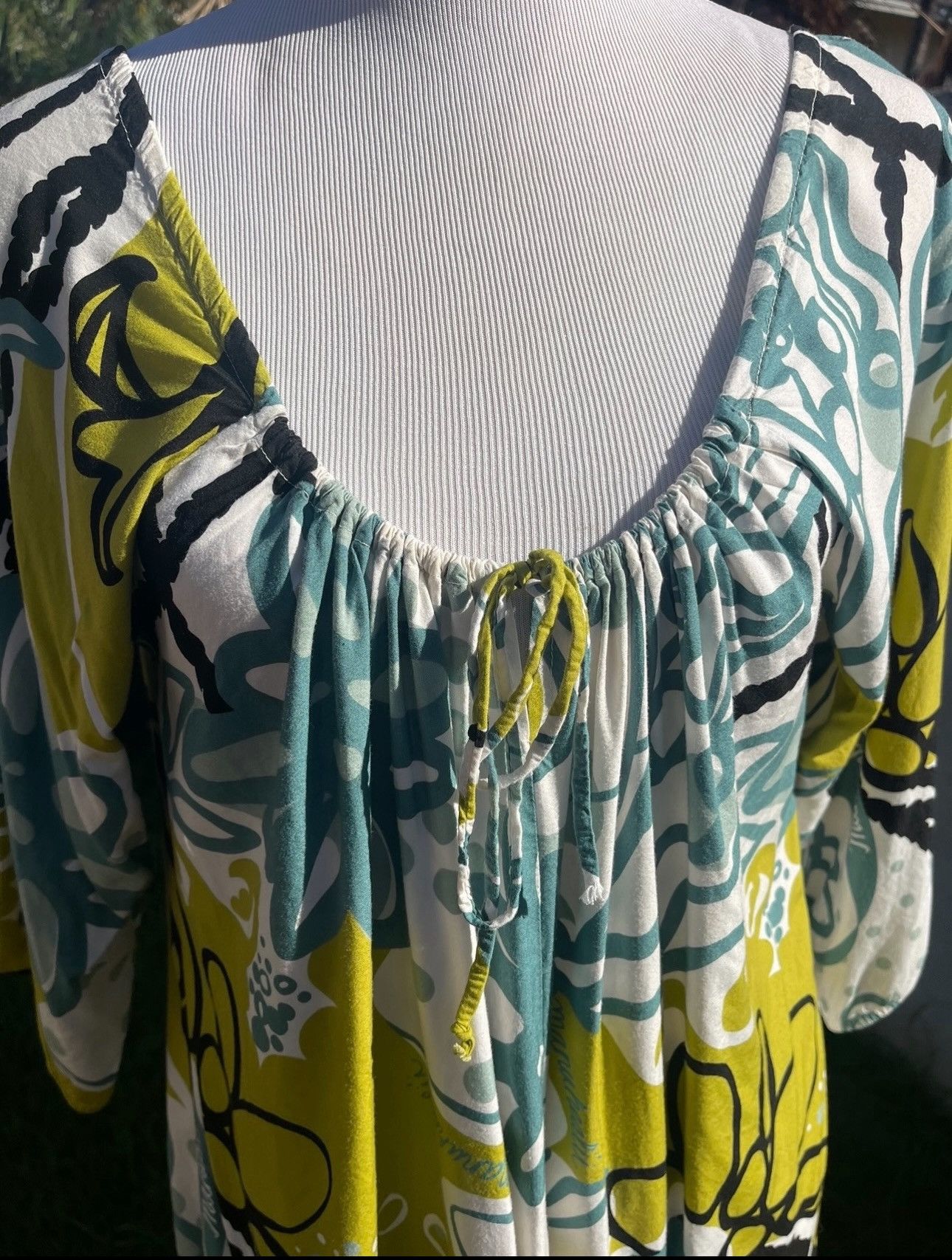 Other Manuhealii Top Blouse Hawaiian Print Women's L Multicolored Size L / US 10 / IT 46 - 3 Thumbnail