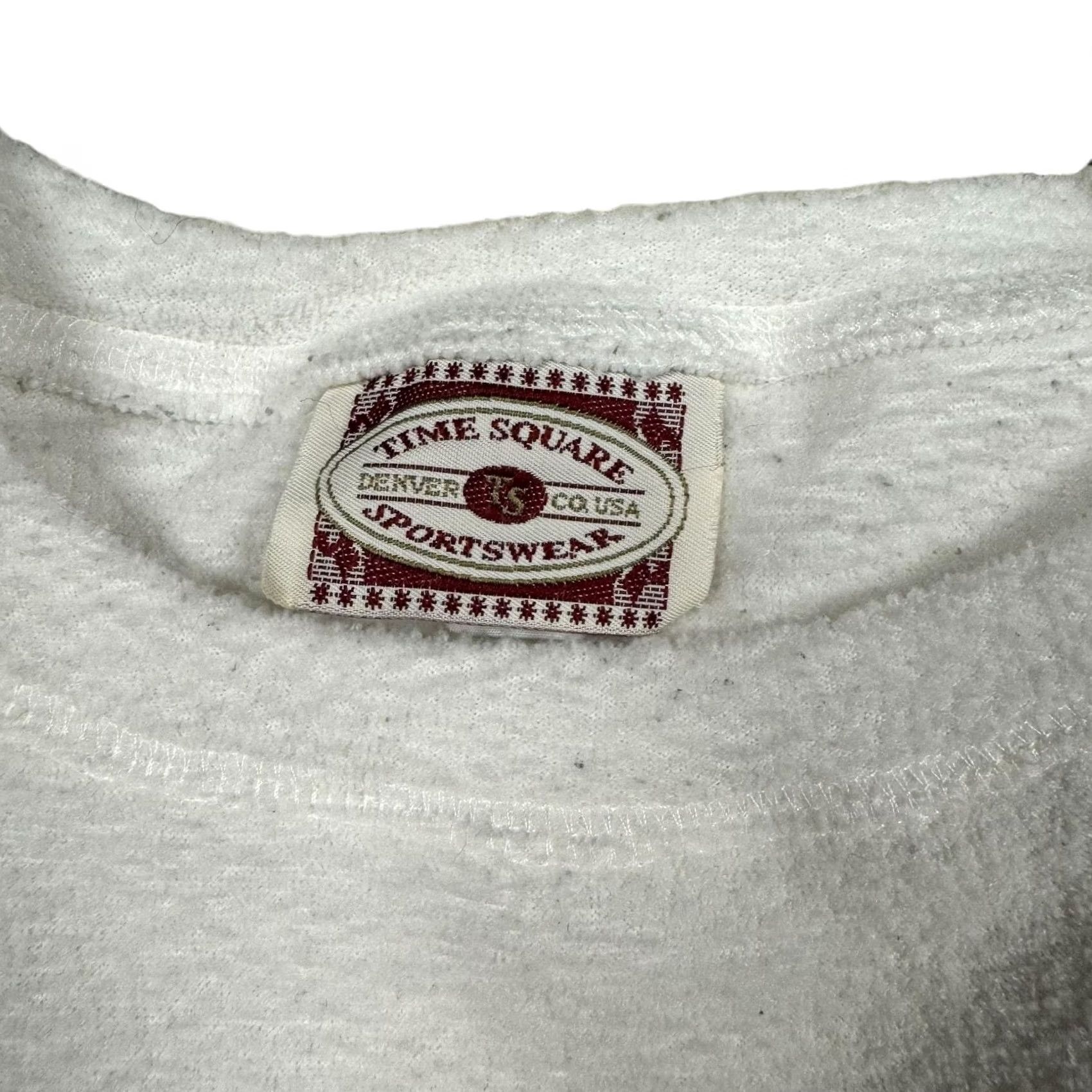 Vintage VINTAGE San Francisco Embroidered Sweatshirt Fleece White West Coast Men's Small Size US S / EU 44-46 / 1 - 3 Thumbnail