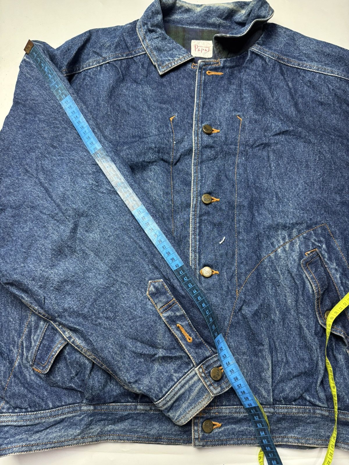 Hysteric Glamour Papas Maniere De Heming Denim Jacket Vintage Style Size US L / EU 52-54 / 3 - 12 Thumbnail