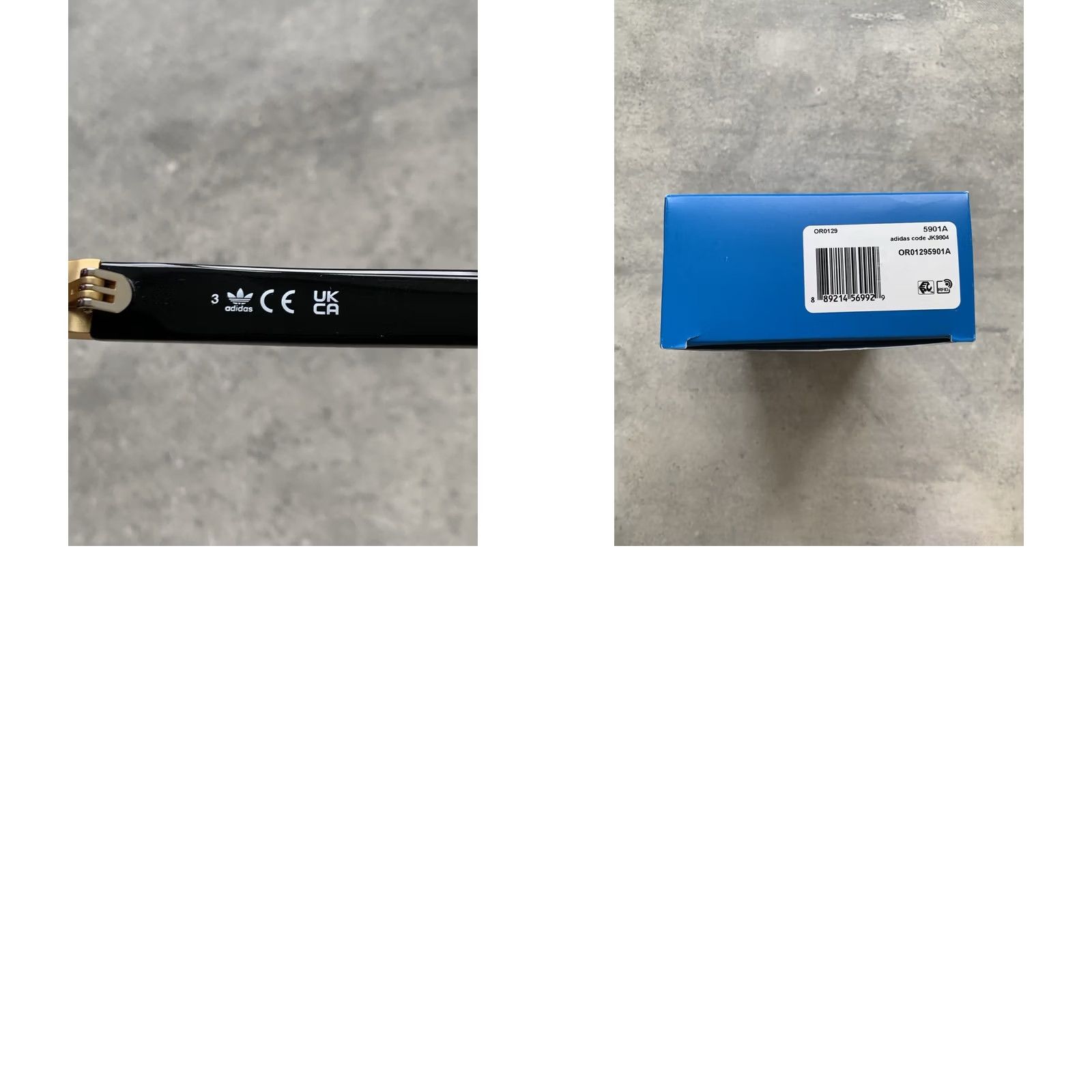 Adidas ADIDAS ORIGINALS SUNGLASSES 59mm UNISEX BLACK OVAL Adult Sunglasses Size ONE SIZE - 8 Thumbnail