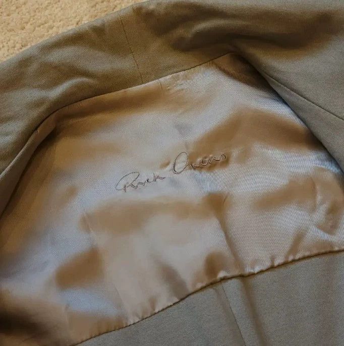 Rick Owens Rick Owens Cracked leather strap coat-2506 Size US M / EU 48-50 / 2 - 5 Thumbnail