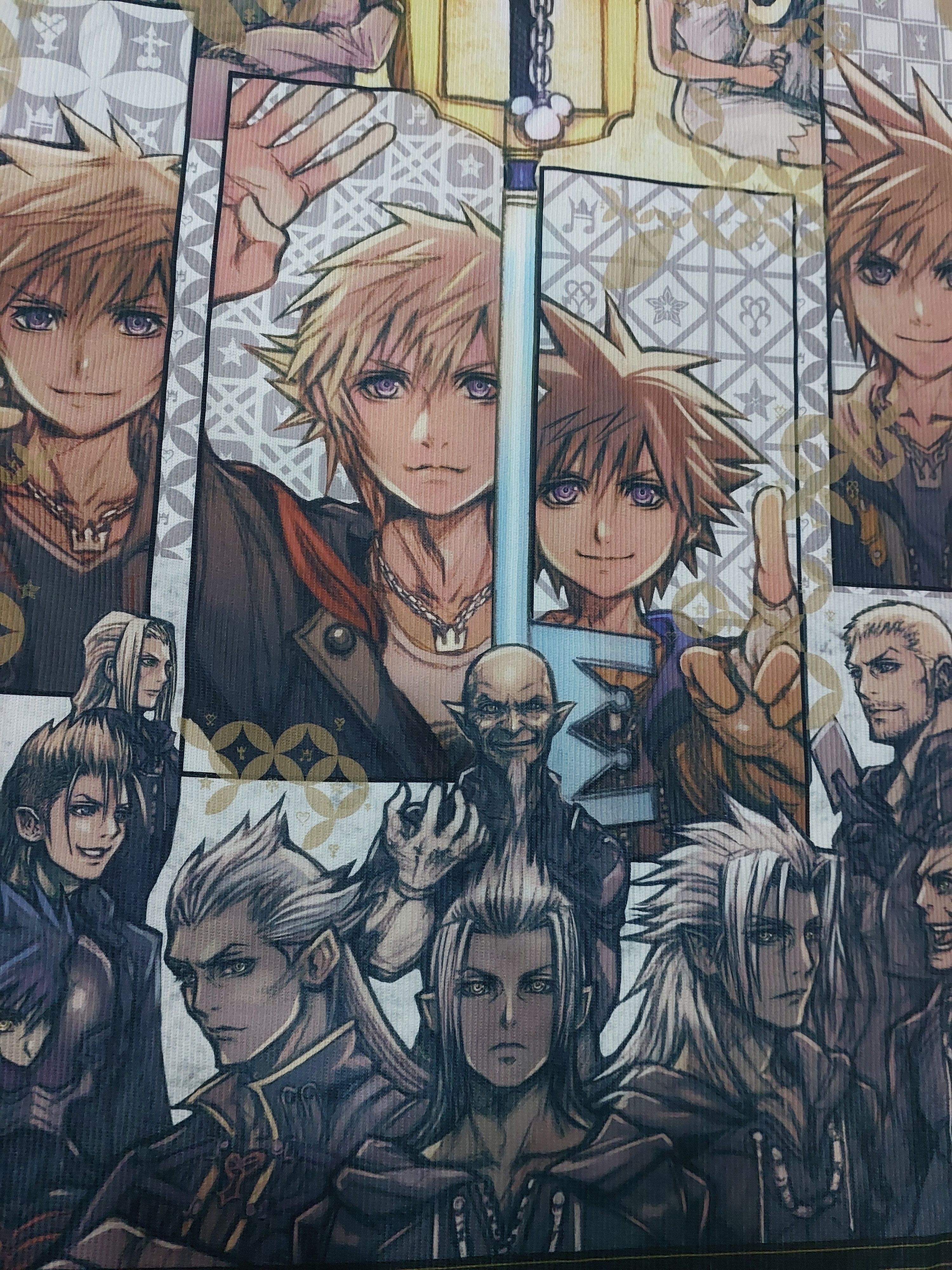 Disney × Playstation × Vintage KINGDOM HEARTS DISPLAY TOWEL Size ONE SIZE - 10 Thumbnail
