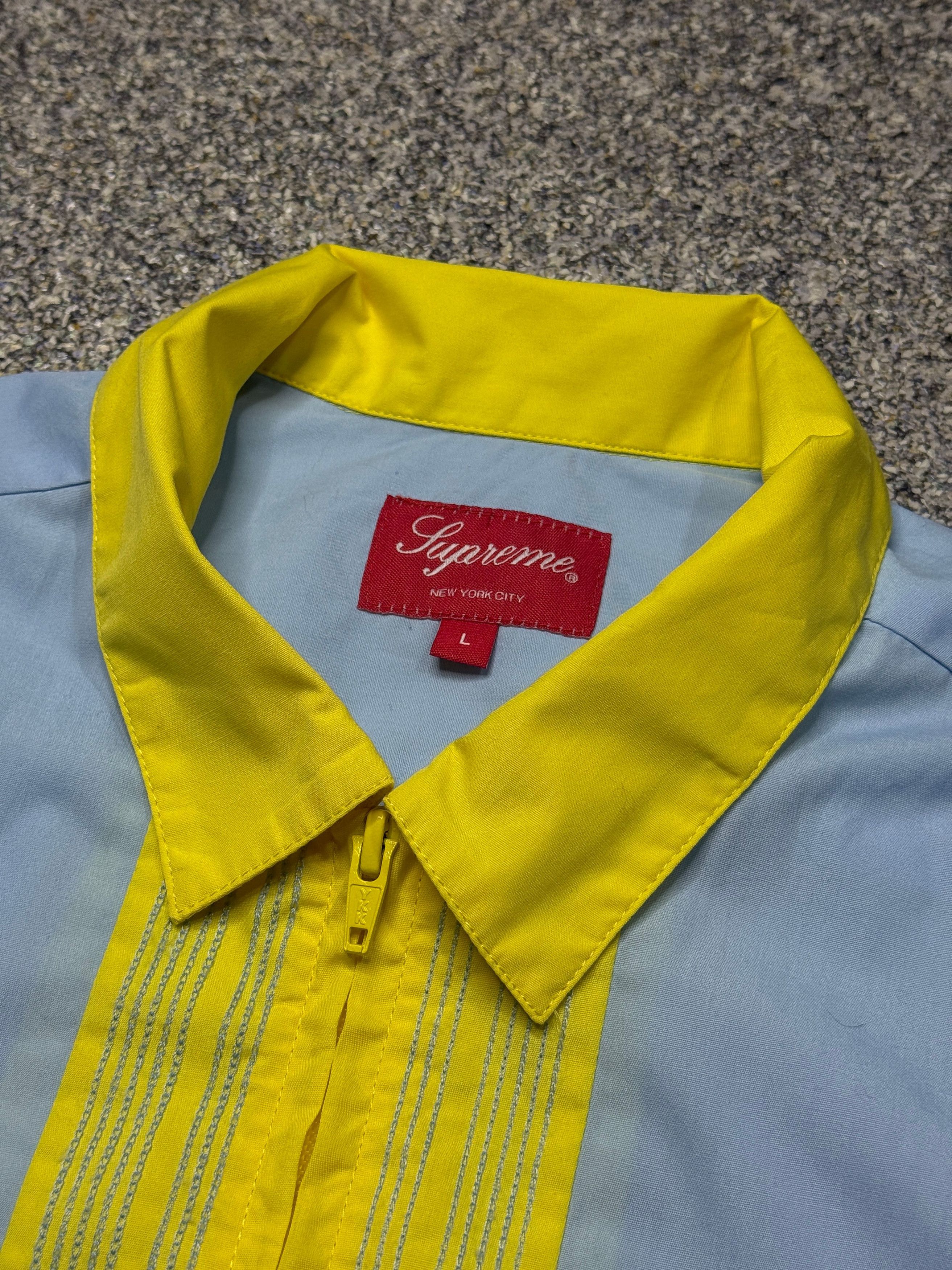 Supreme Bowling Zip S/S Shirt Size US L / EU 52-54 / 3 - 6 Thumbnail
