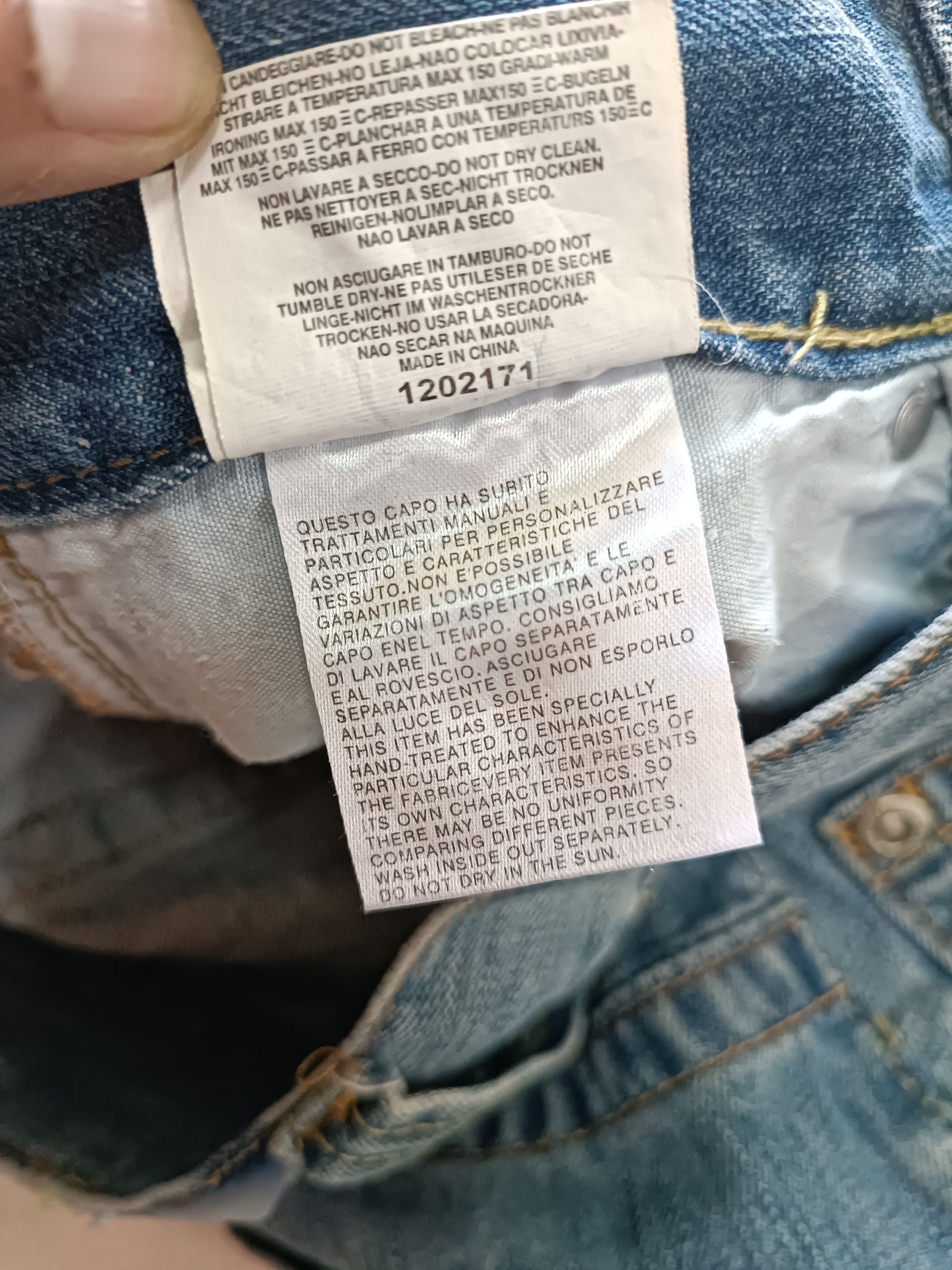 Replay × Vintage vintage replay distressed denim Size US 28 / EU 44 - 14 Thumbnail