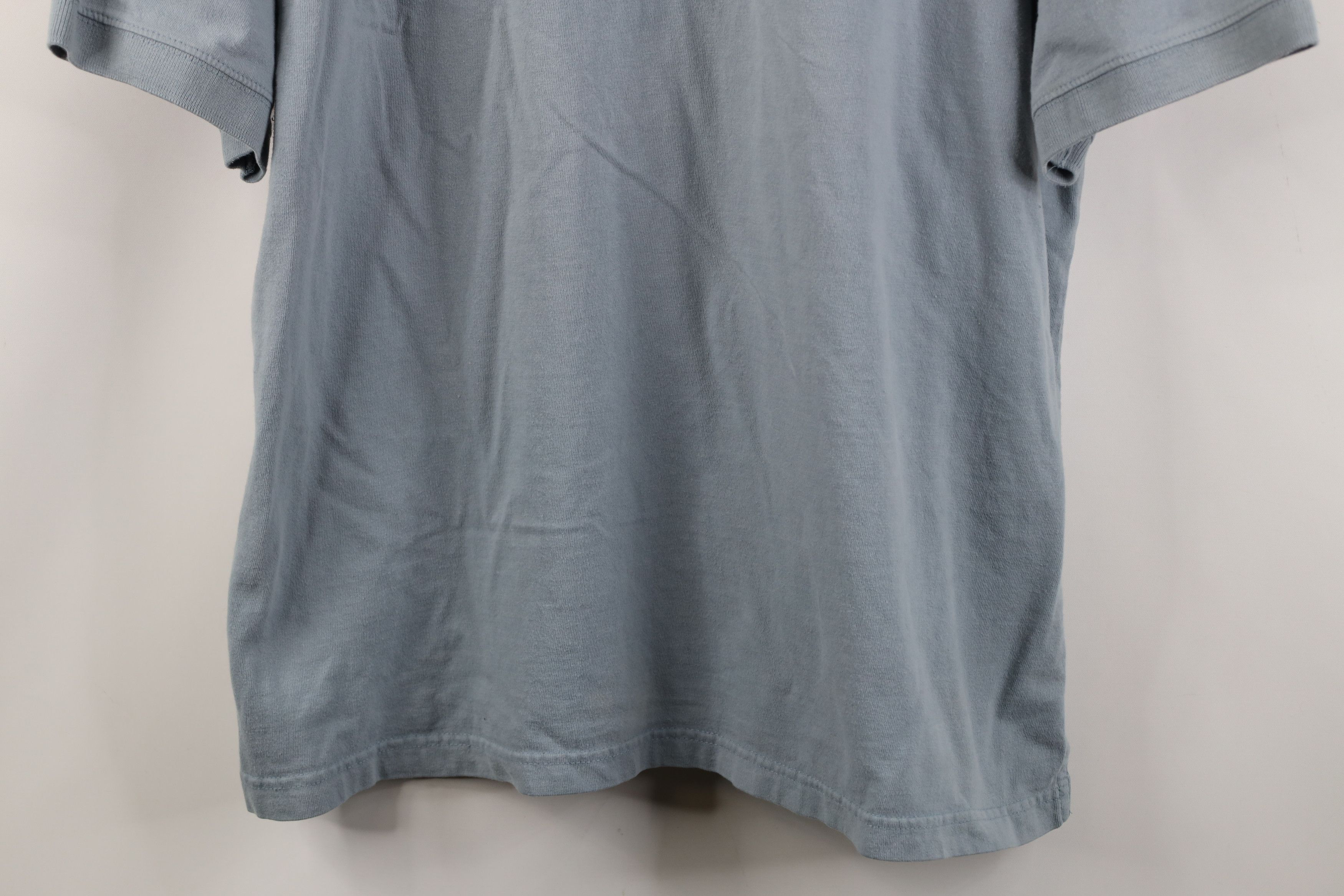 Carhartt Vintage 90s Carhartt Spell Collared Polo Shirt Steel Blue Size US XXL / EU 58 / 5 - 3 Thumbnail
