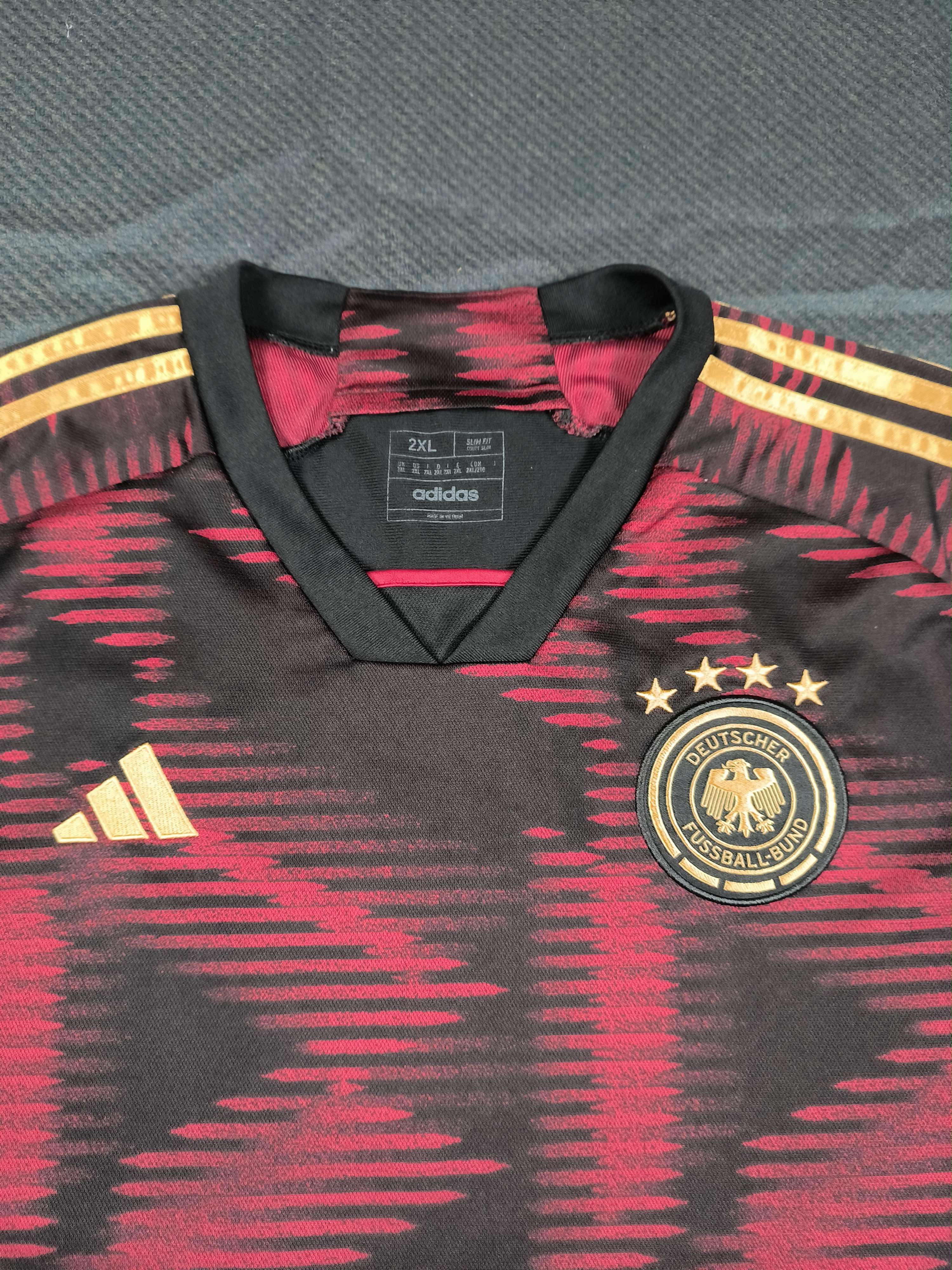 Adidas Germany 2022-24 Adidas away football jersey shirt size XXL Size US XXL / EU 58 / 5 - 3 Thumbnail