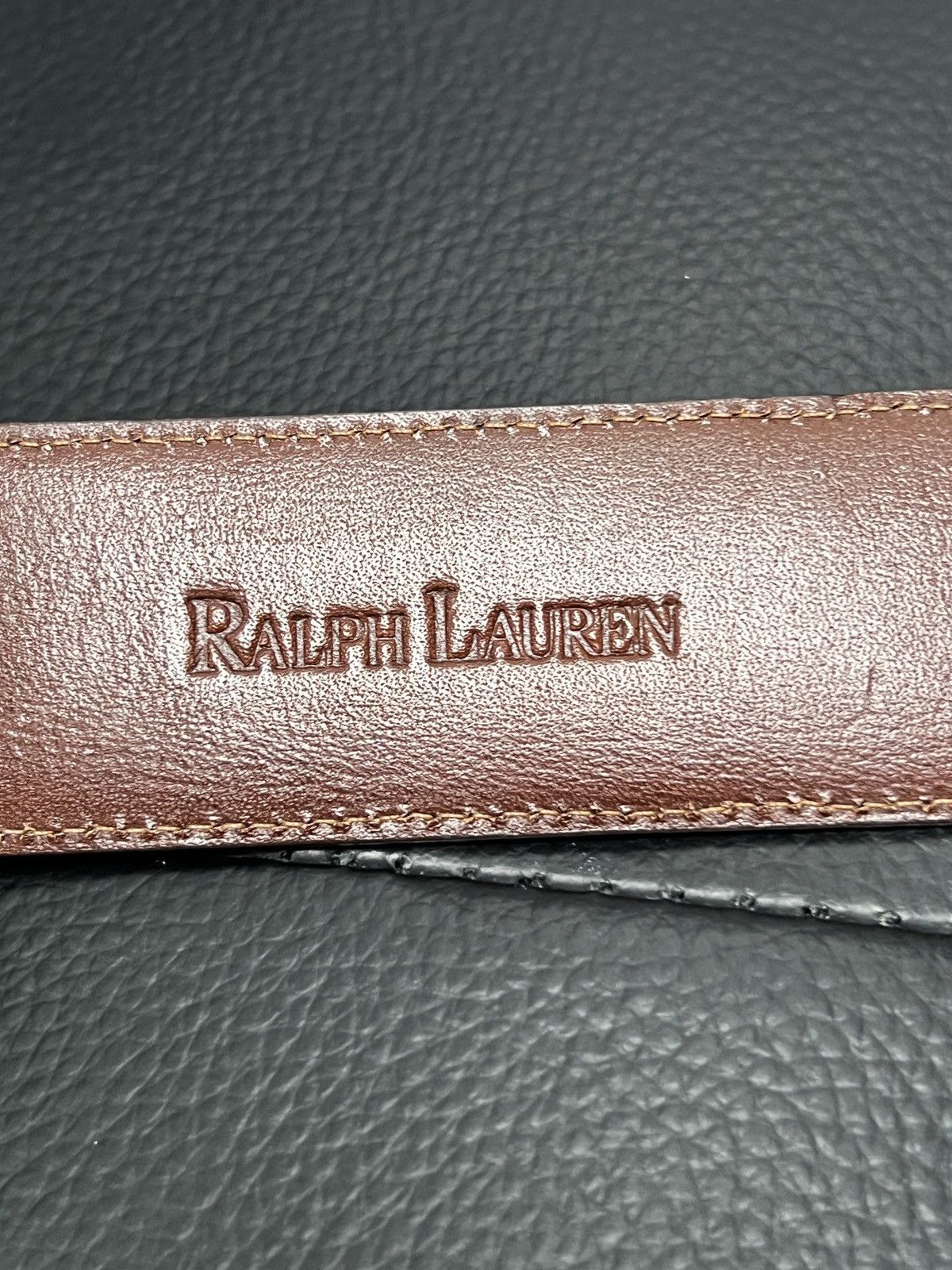 Ralph Lauren Ralph Lauren Vintage Leather Belt Size ONE SIZE - 21 Thumbnail