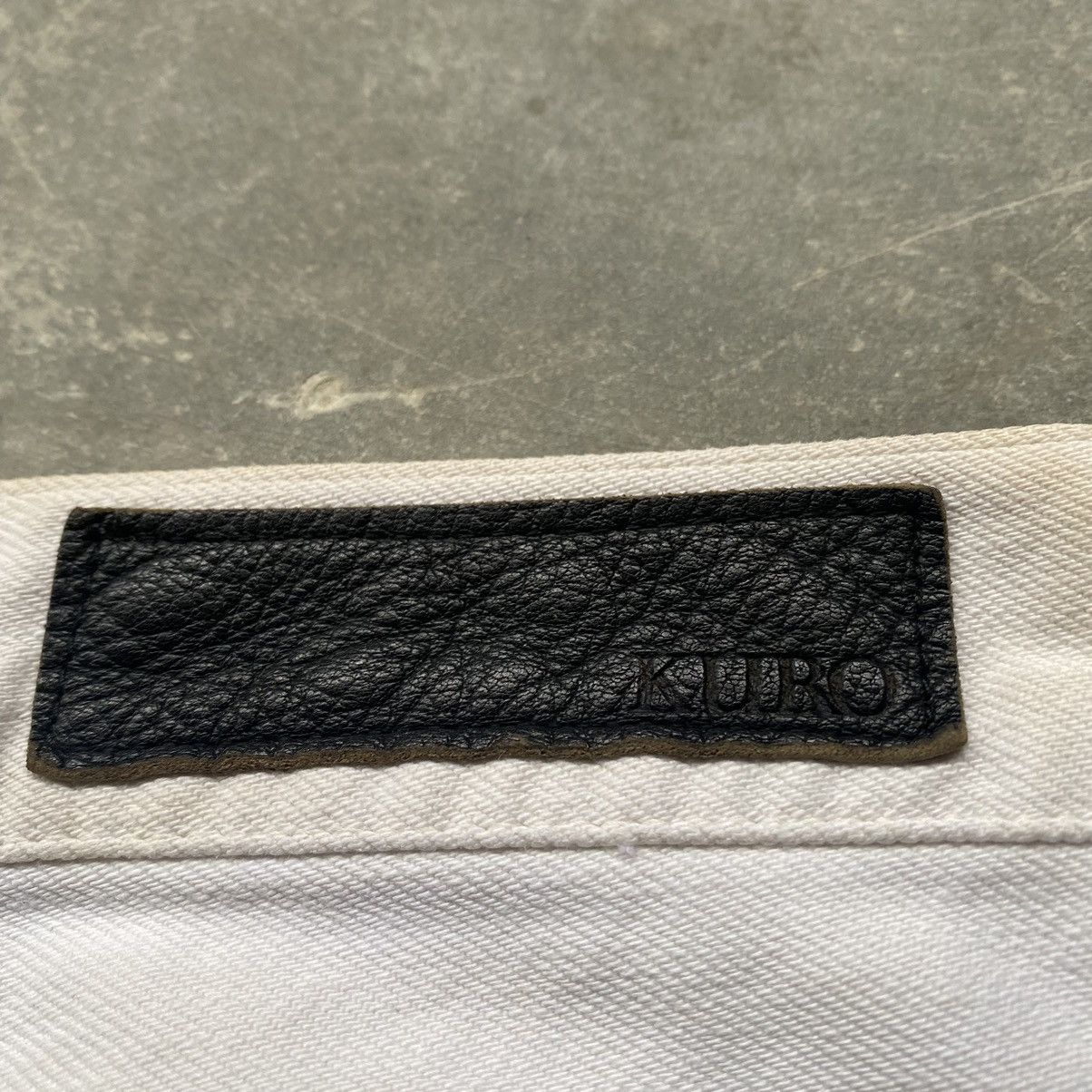 KURO Kuro Selvedge White Denim Size US 30 / EU 46 - 6 Thumbnail