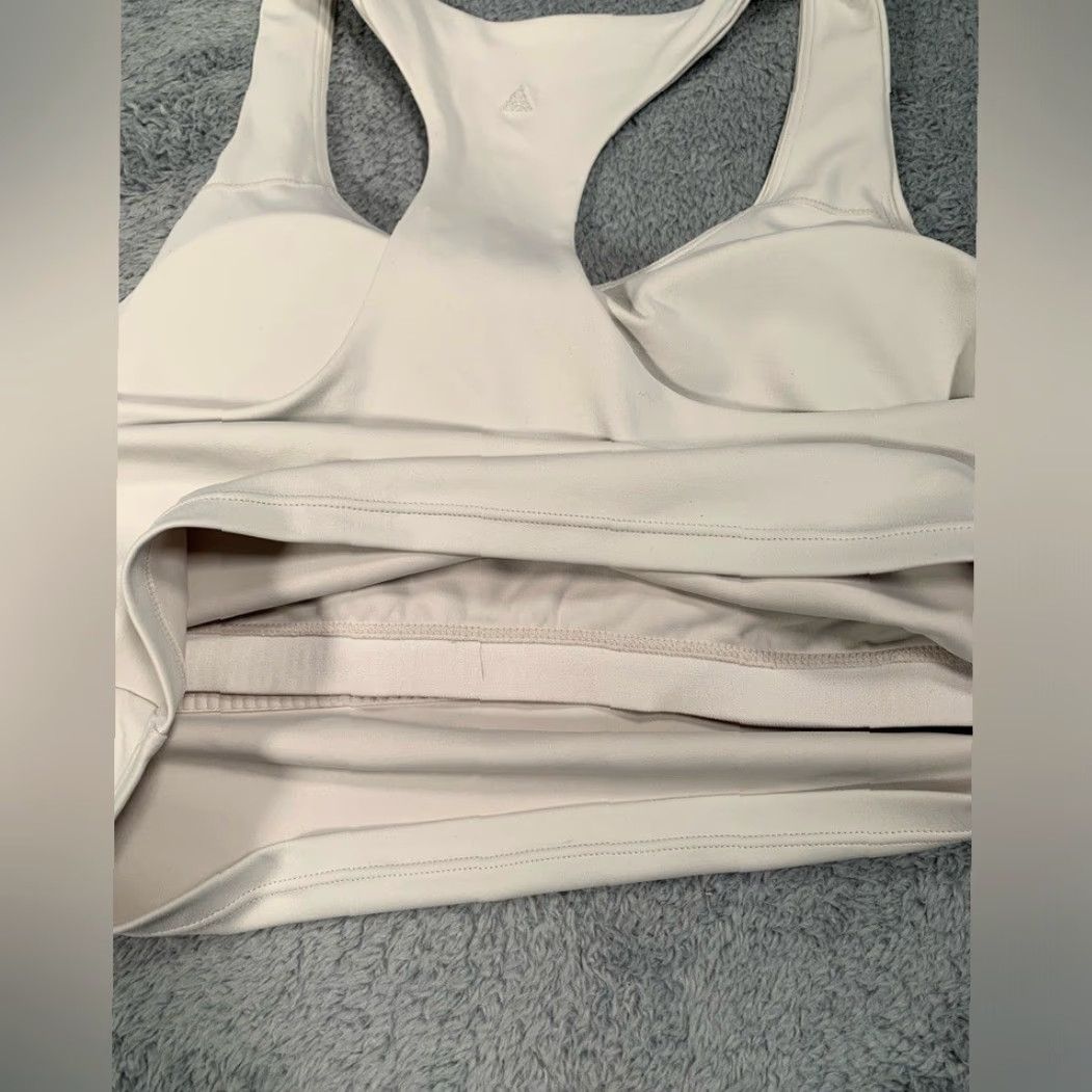 Vintage Vitality Cream Racerback Tank Top Sports Bra Built In Large L Women Shirt/Top Casual Size L / US 10 / IT 46 - 6 Thumbnail