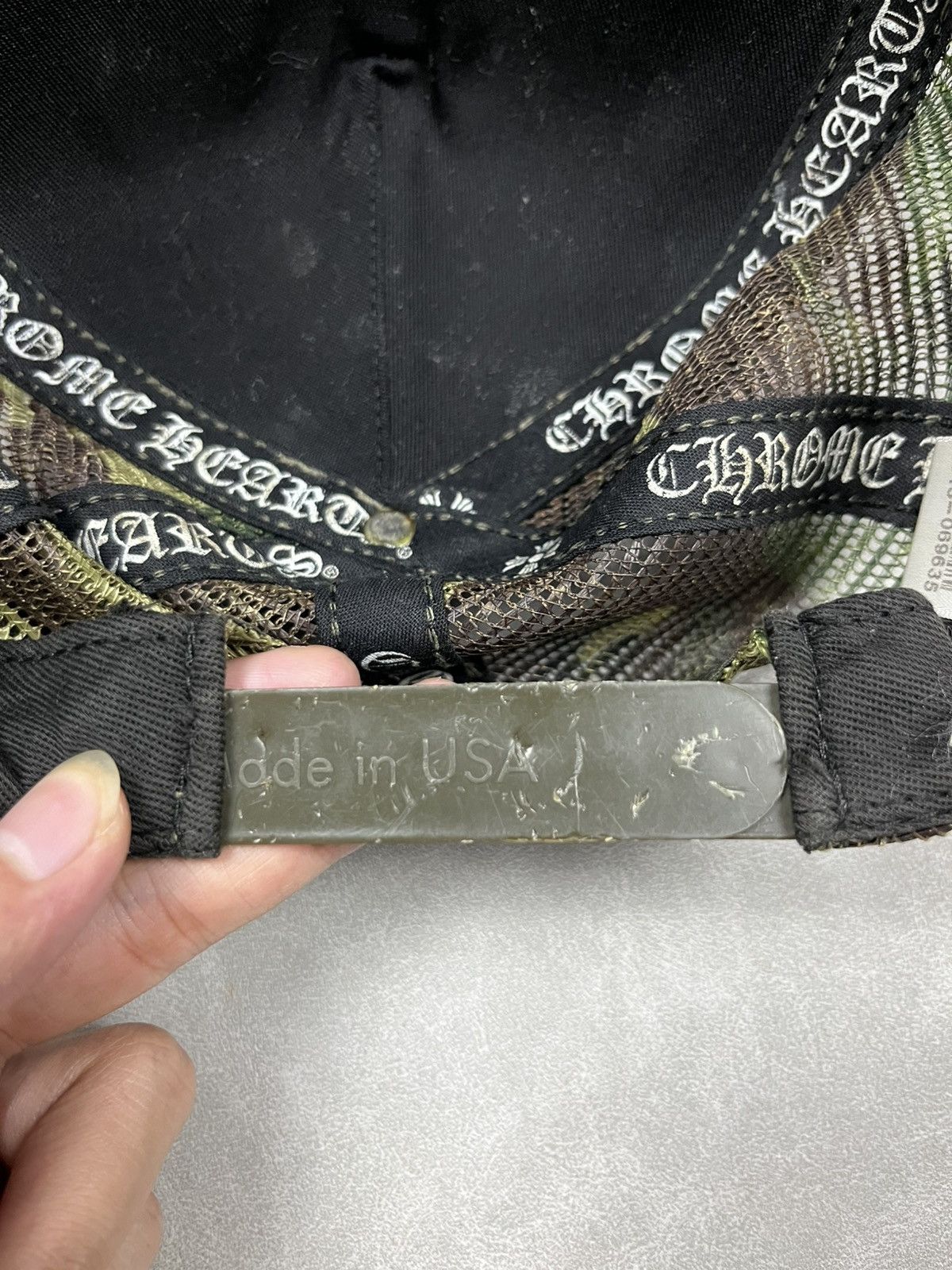 Chrome Hearts Chrome Hearts “FUCK” camo hat Size ONE SIZE - 12 Thumbnail