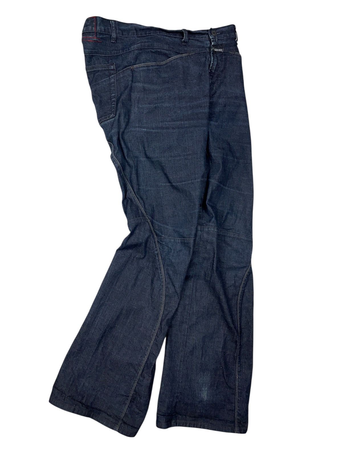 Marithe + Francois Girbaud Vintage 90s Marithe Fracois Gibraud Jeans Flared Bootcut MFG Size US 32 / EU 48 - 11 Thumbnail