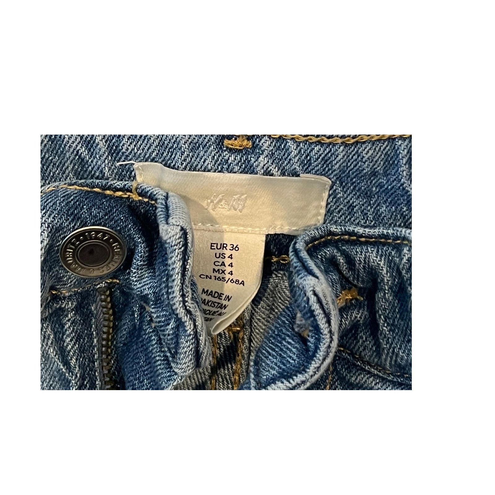 H&M H&M Jean Shorts Womans Size 4 Size 27" / US 4 / IT 40 - 3 Thumbnail