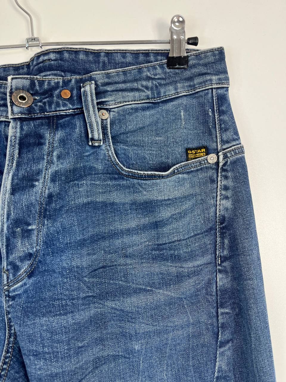 G-Star G-Star Raw Scutar 3D Slim Tapered Jeans Blue Denim Size W31 Size US 32 / EU 48 - 3 Thumbnail