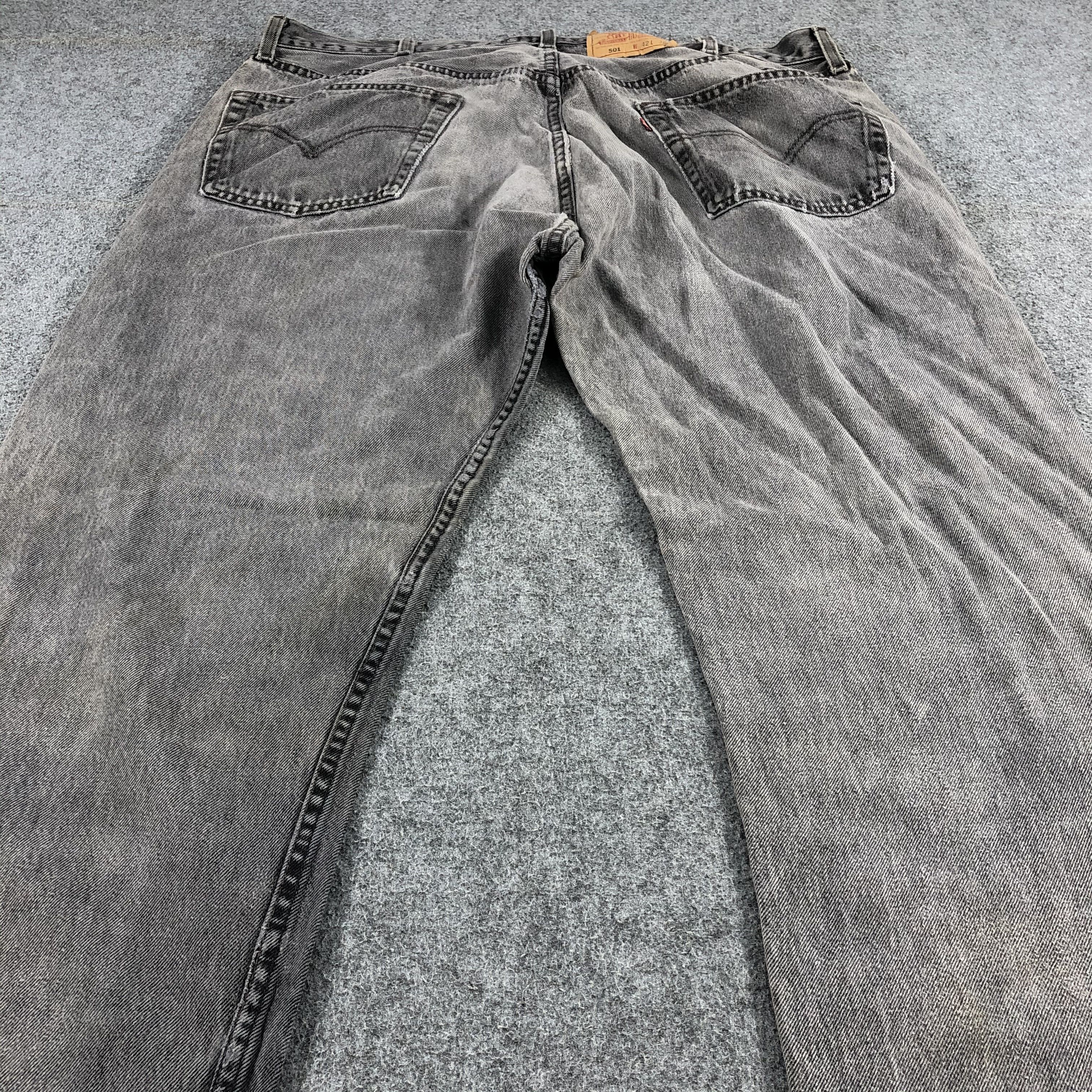 Levi's Vintage 90s Distress Levis 501 Earth Tone Jeans-JM1588 Size US 40 / EU 56 - 4 Thumbnail