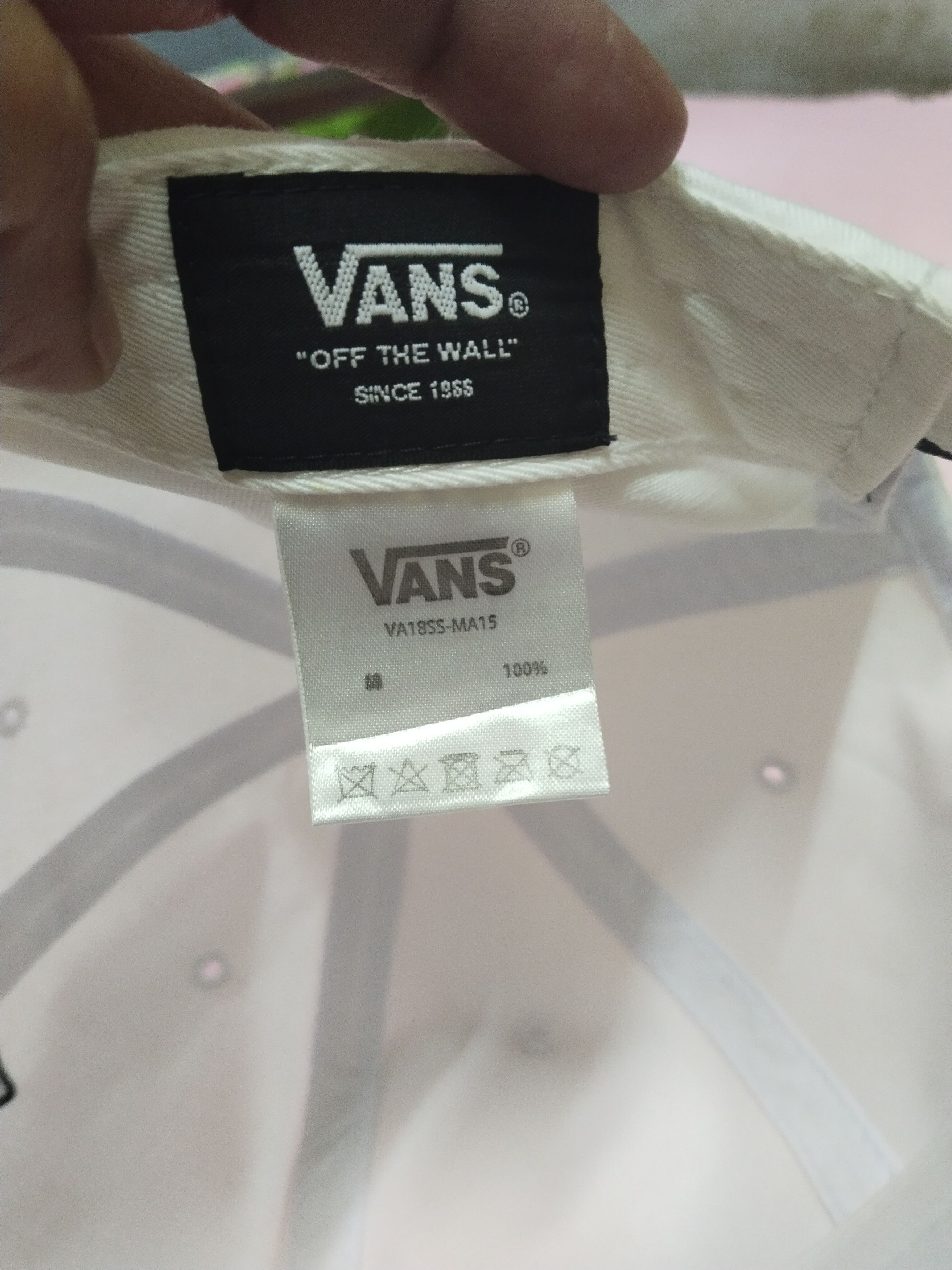 Vans RARE VANS OFF THE WALL EMBROIDERY UP AND DOWN CAP Size ONE SIZE - 8 Thumbnail