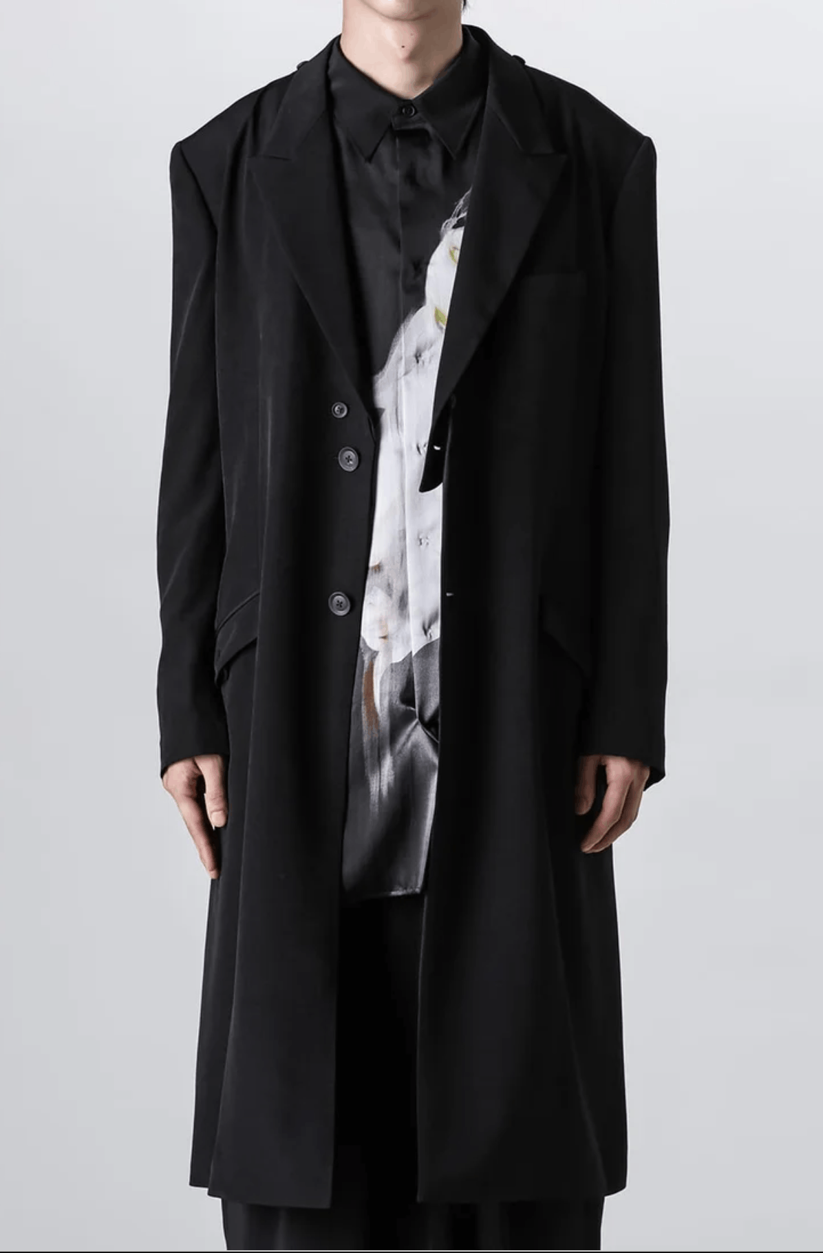 Yohji Yamamoto Pour Homme 24AW - Lapel Detachable Jacket