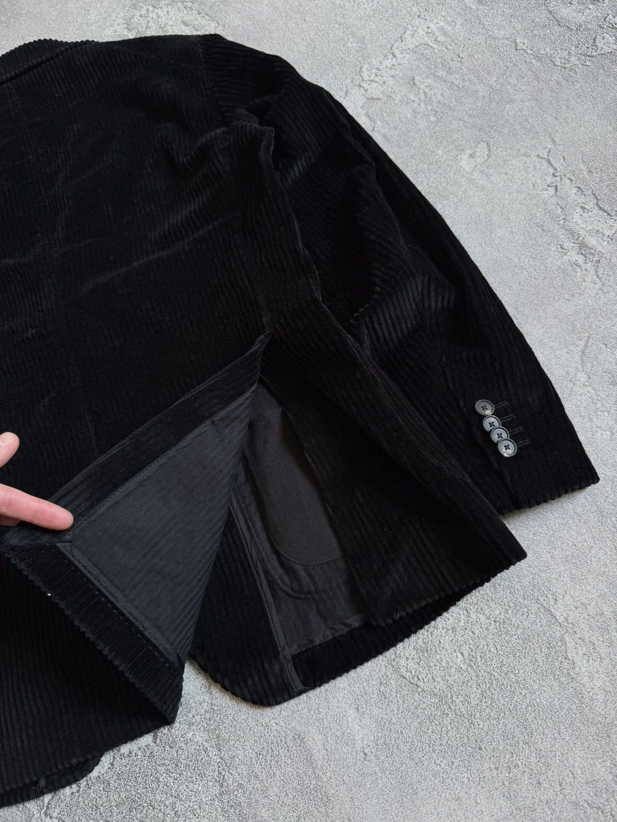 Tagliatore Tagliatore black velour velvet blazer jacket old money Size US M / EU 48-50 / 2 - 15 Thumbnail
