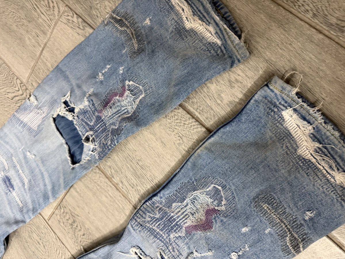 Vlone Vlone blue scab jeans Size US 32 / EU 48 - 6 Thumbnail