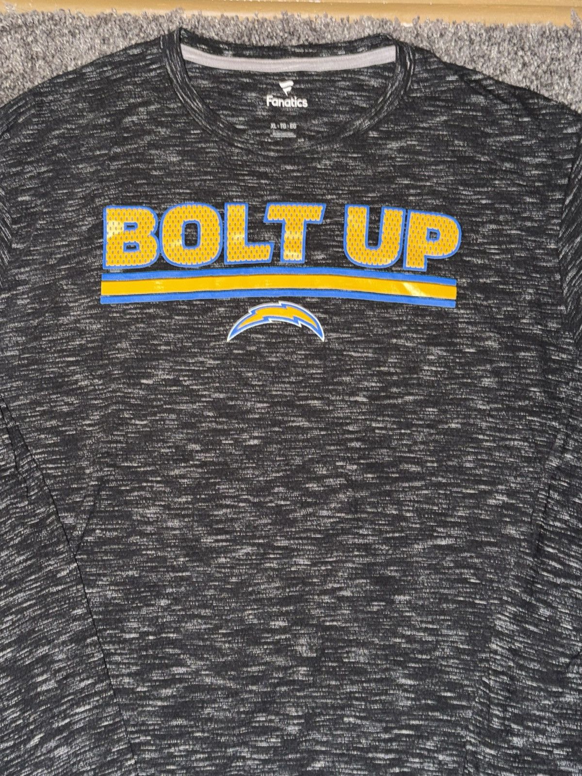 NFL Fanatics NFL Los Angeles Chargers Bolt Up Long Sleeve XL Size US XL / EU 56 / 4 - 21 Thumbnail