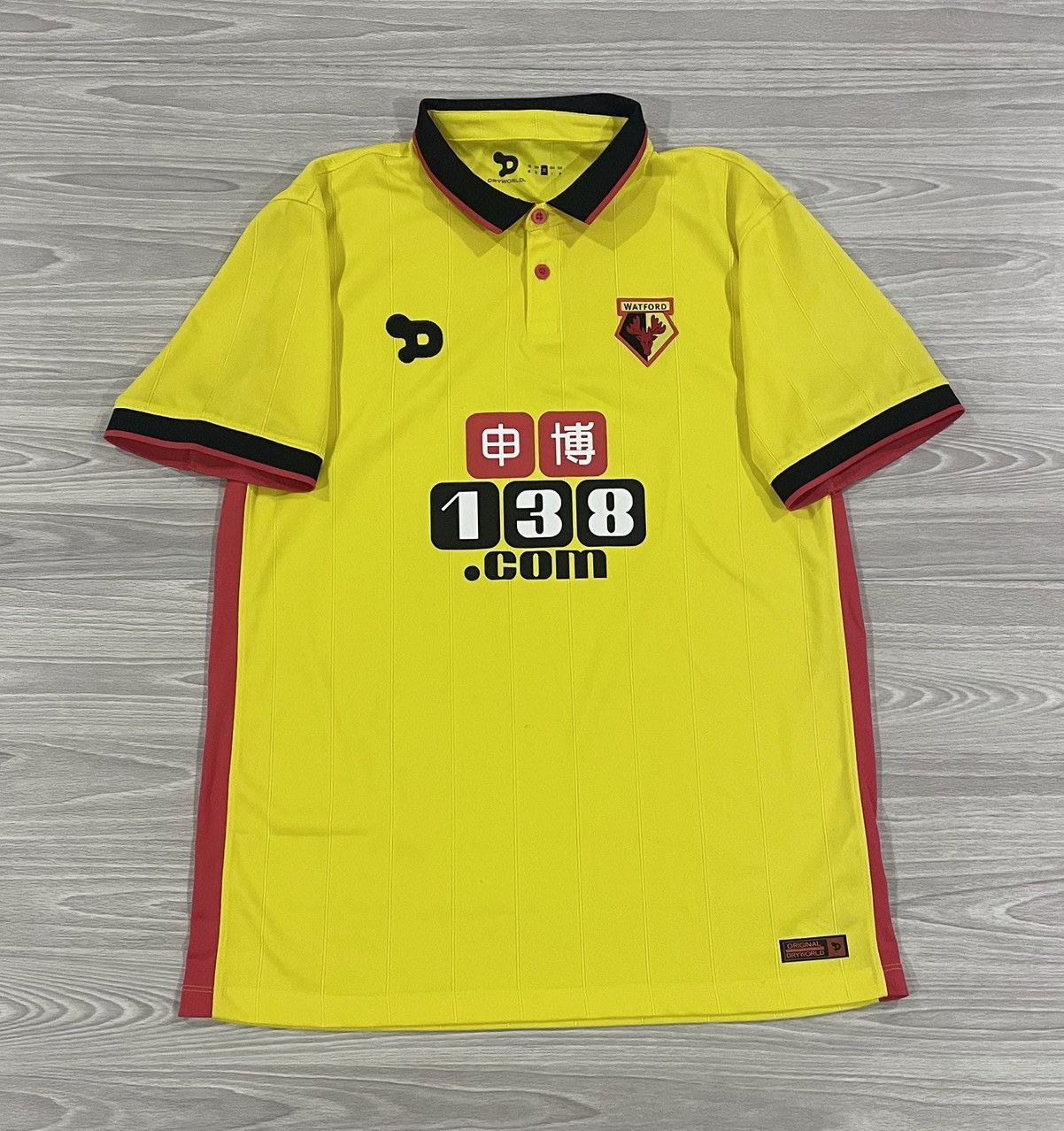 Other Watford 2016/17 Home Soccer Jersey Dryworld Men’s Medium Size US M / EU 48-50 / 2 - 1 Thumbnail