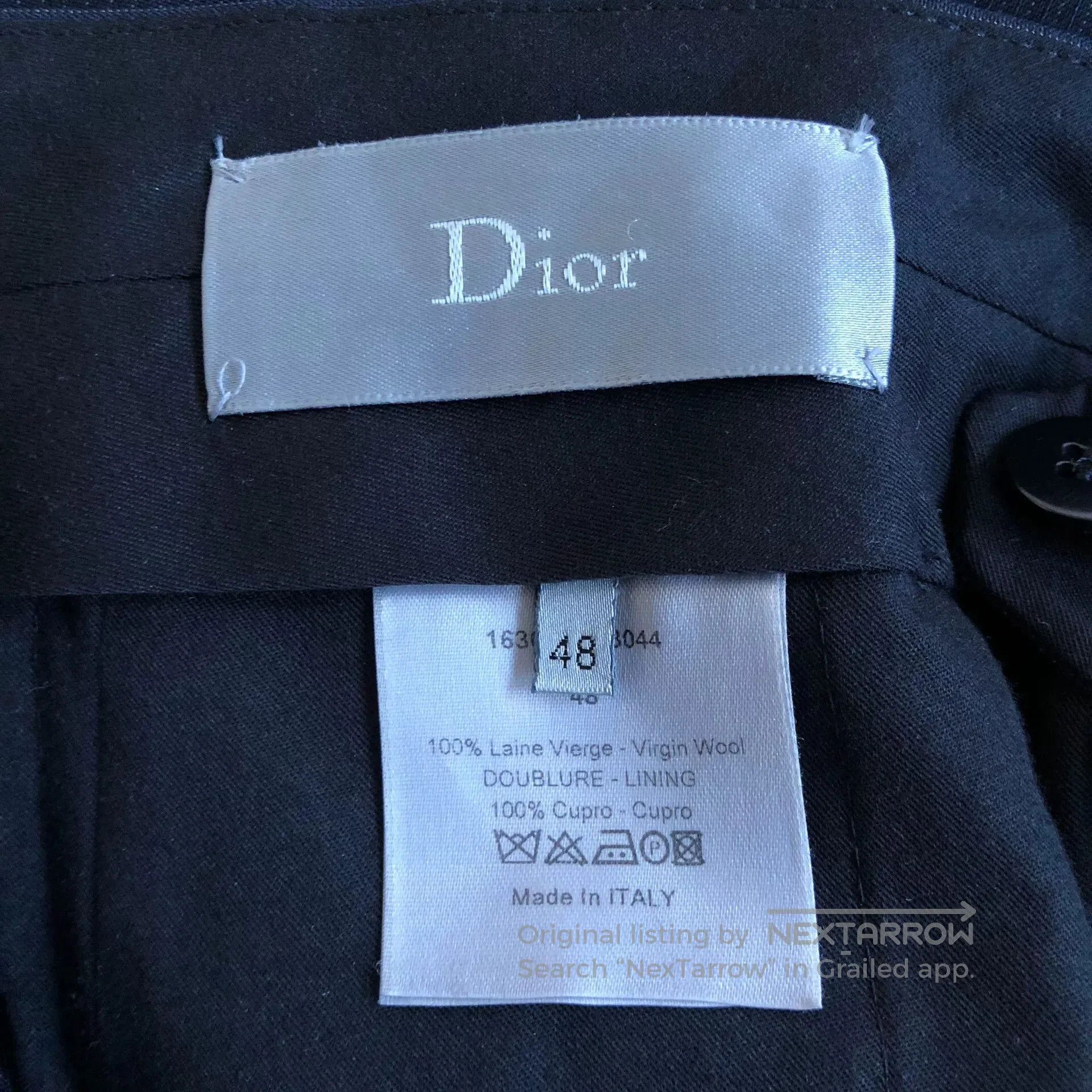Dior Dior Homme Striped Wool Trousers. Size US 32 / EU 48 - 5 Thumbnail