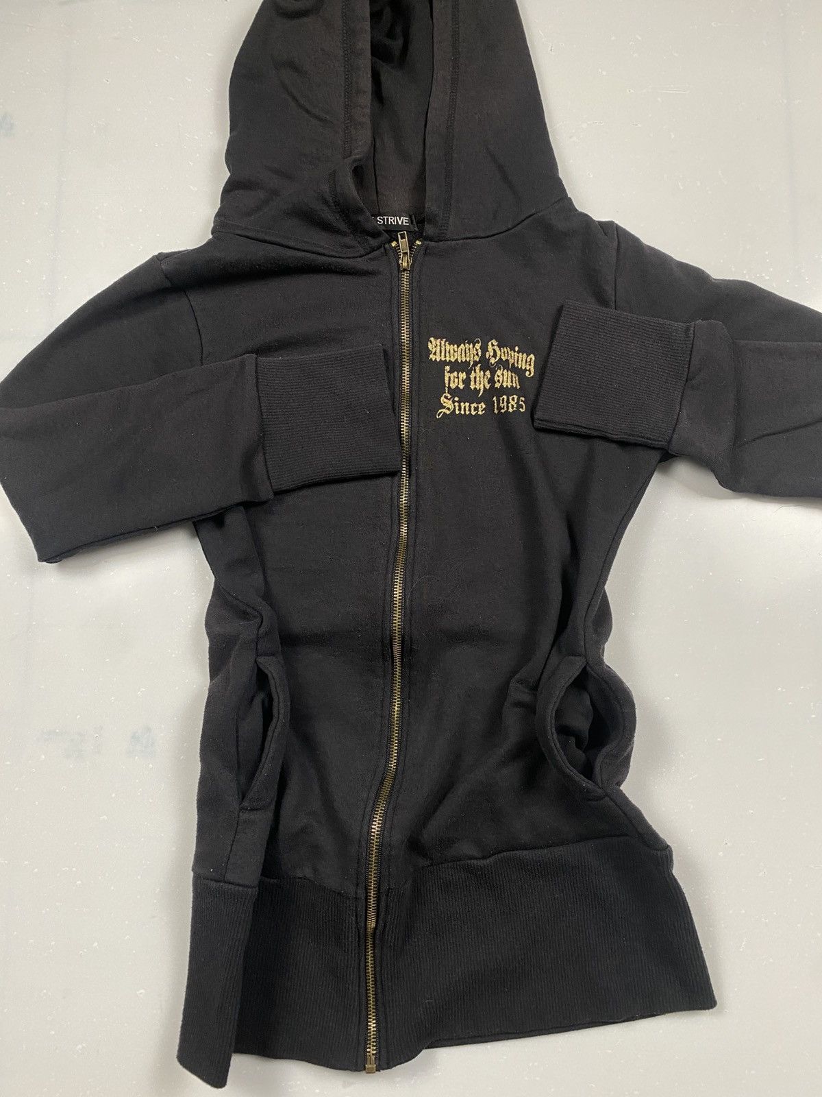 Other y2k Blue Strive LGB Ifsixwasnine Poem Wording Zip Up Size S / US 4 / IT 40 - 3 Thumbnail