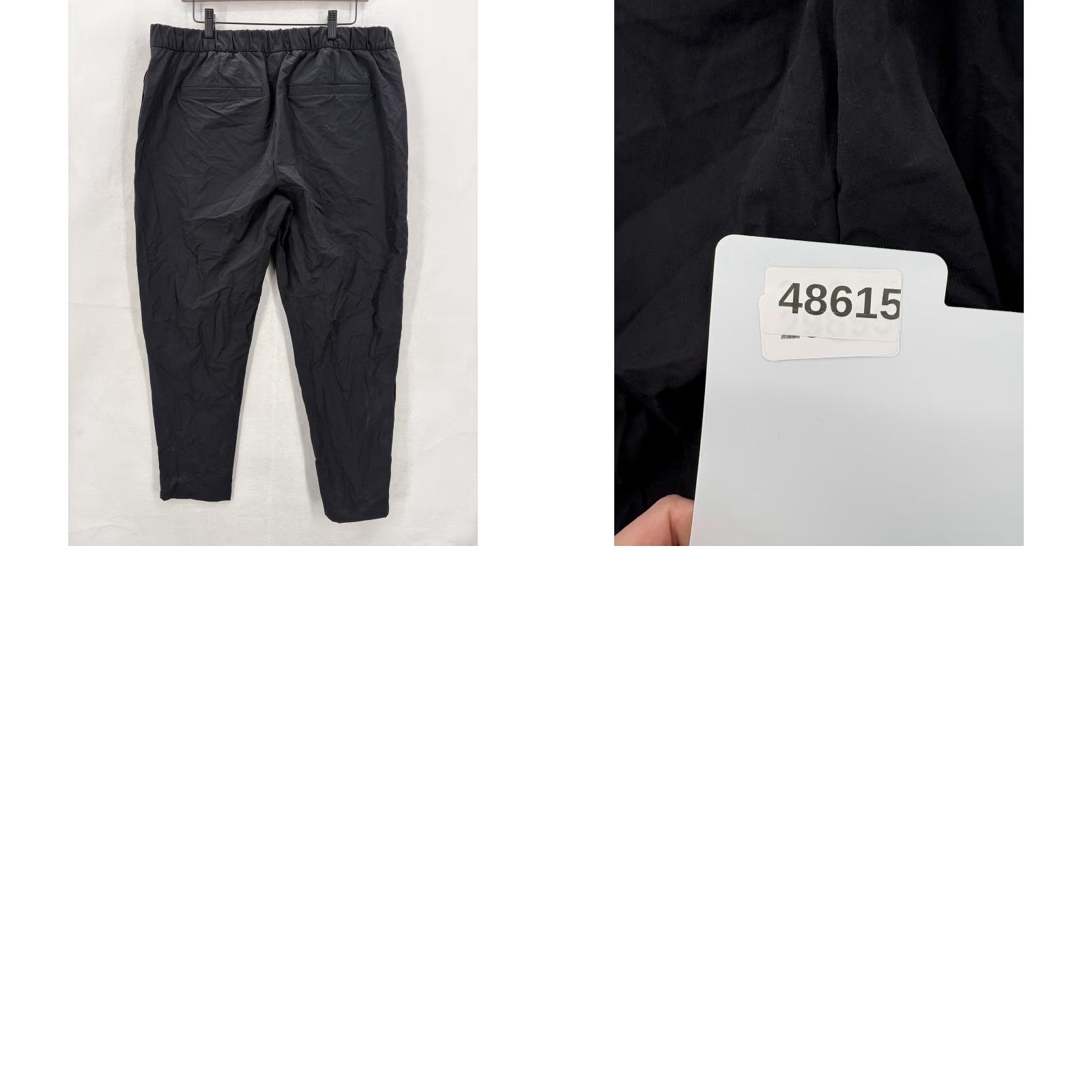 Vintage VRST Water Repellent Slim Fit Tapered Pants Mens XL Black Jogger Size US 36 / EU 52 - 9 Thumbnail