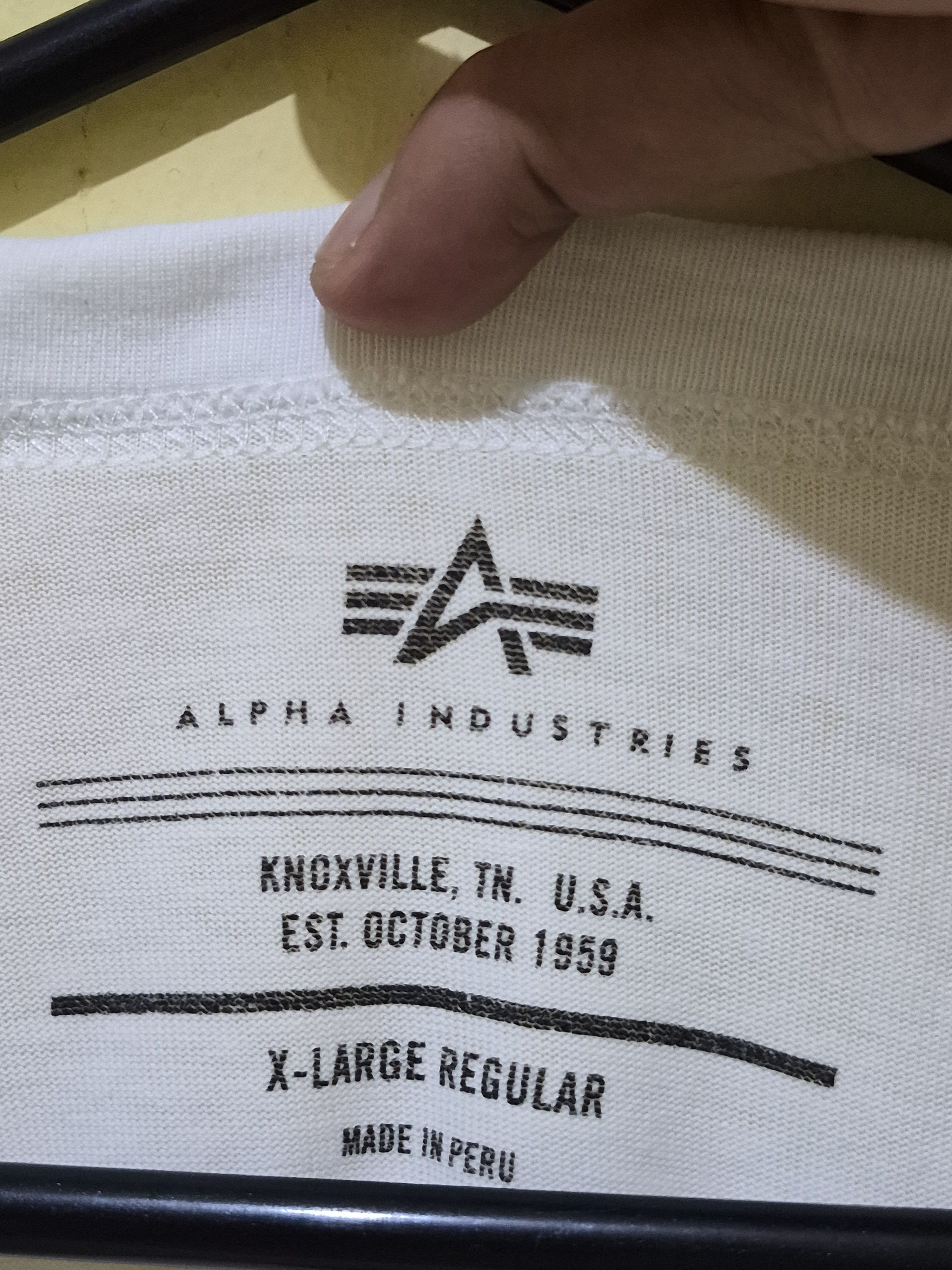 Alpha Industries ALPHA INDUSTRIES x PLAYBOY TEE Size US XL / EU 56 / 4 - 5 Thumbnail
