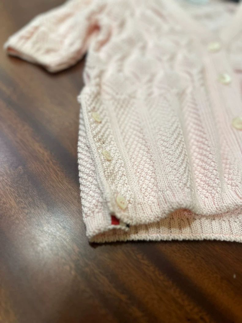Thom Browne Thom Browne Pink short-sleeve knit Size S / US 4 / IT 40 - 2 Thumbnail