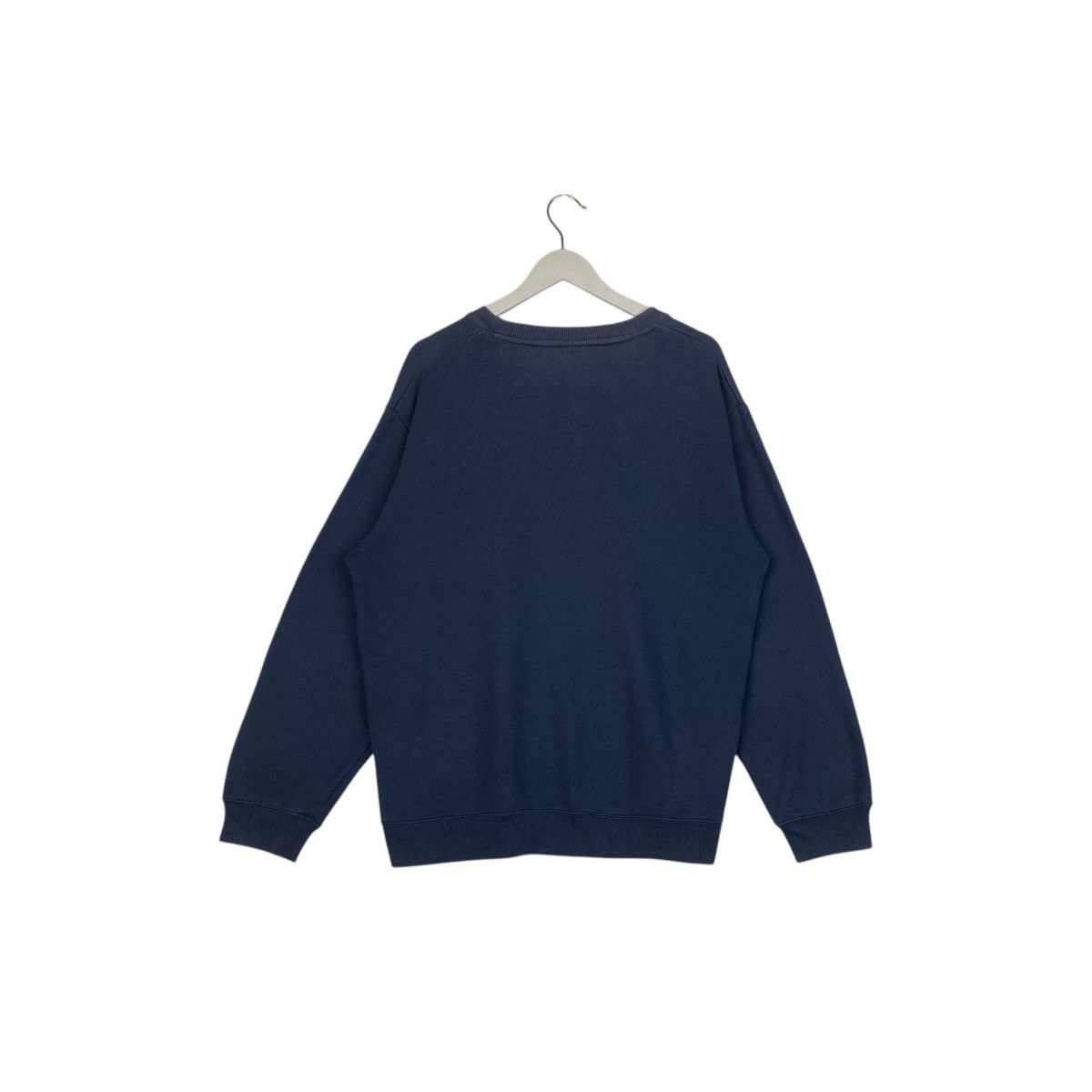 New Balance × Vintage Vintage New Balance Crewneck Sweatshirt Navy Blue Size US L / EU 52-54 / 3 - 6 Thumbnail