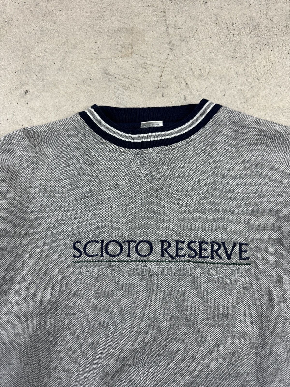 Vintage Vintage ‘Scocio Reserve’ Golf Grey Crewneck Size US L / EU 52-54 / 3 - 5 Thumbnail