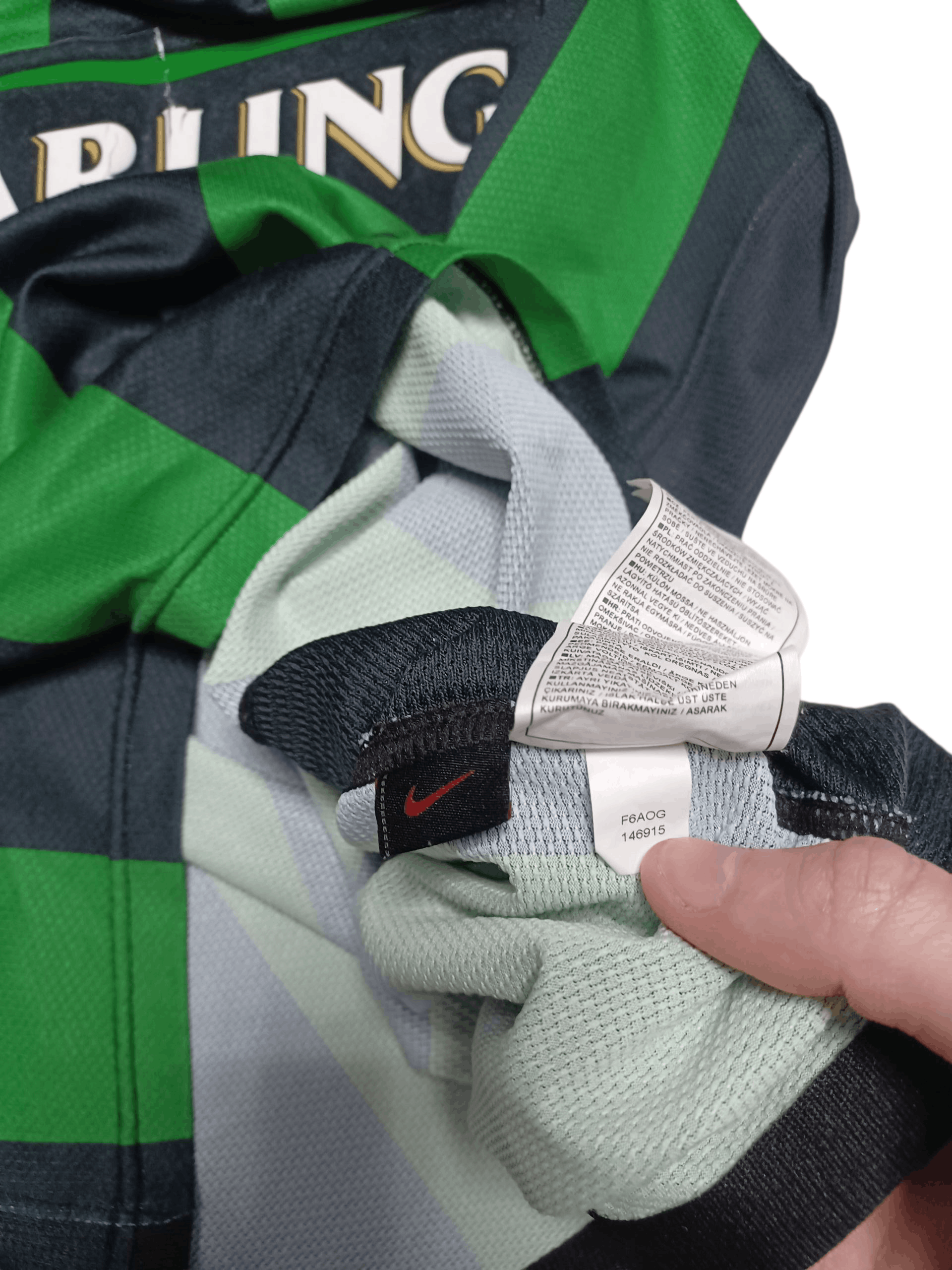 Nike CELTIC GLASGOW NIKE TOTAL 90 2006/2007 VINTAGE SOCCER JERSEY Size US L / EU 52-54 / 3 - 5 Thumbnail