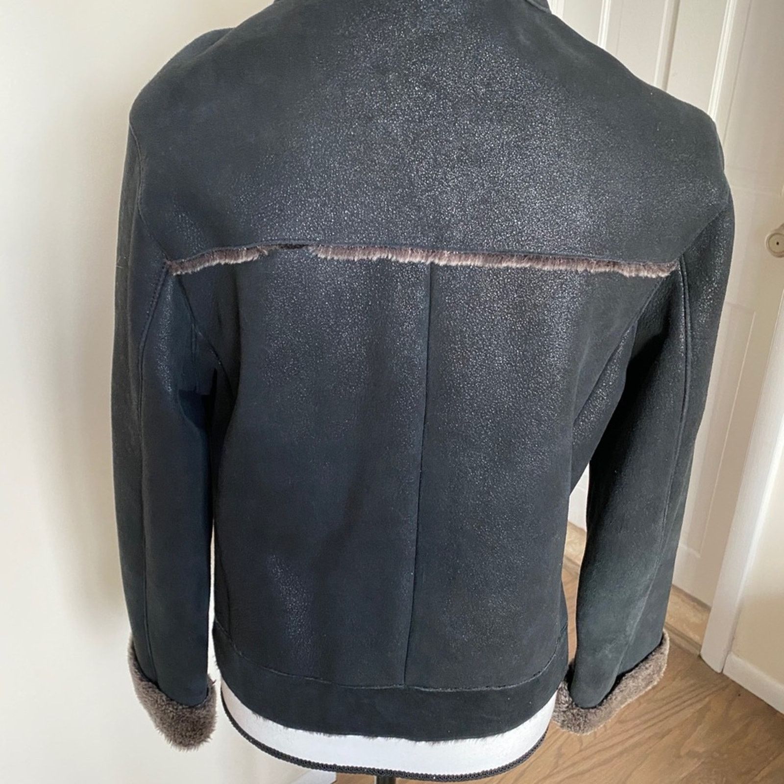 Other AnAum Leather Jacket with Faux Fur Size Small Size S / US 4 / IT 40 - 2 Thumbnail