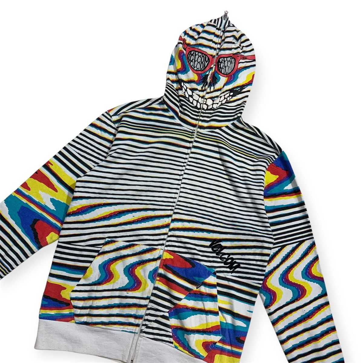 Volcom 2000s Volcom Ryan Sheckler Zip Up Bape Shark Style Size US M / EU 48-50 / 2 - 7 Thumbnail