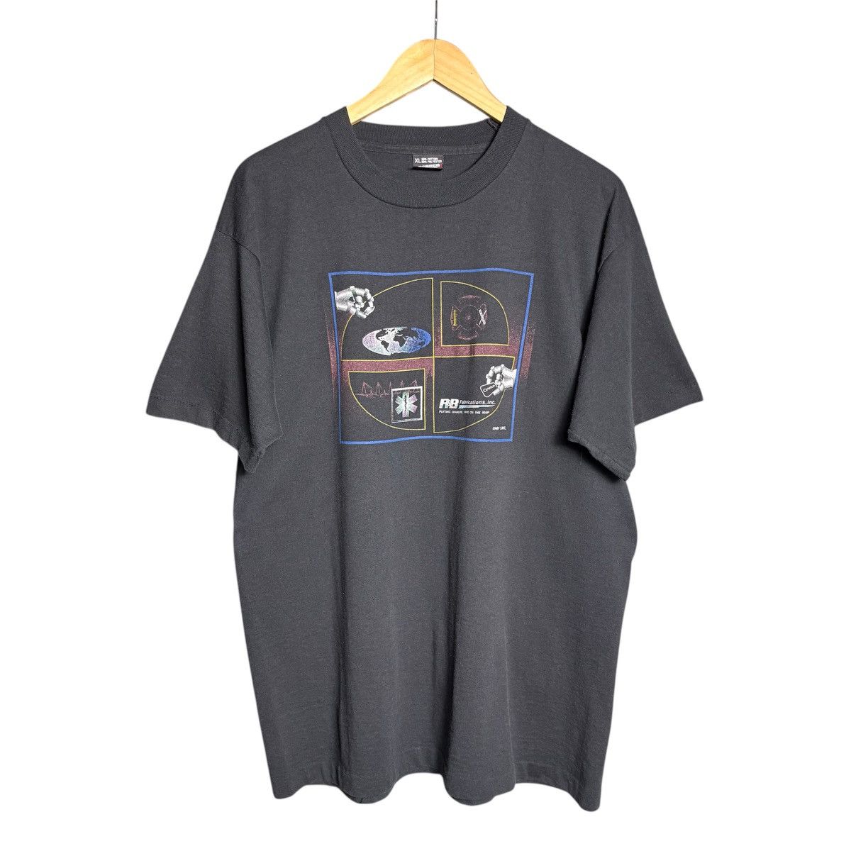 Vintage Vintage 90s Putting Charloe Ohio On The Map Randy Sroufe Tee Size US XL / EU 56 / 4 - 2 Thumbnail