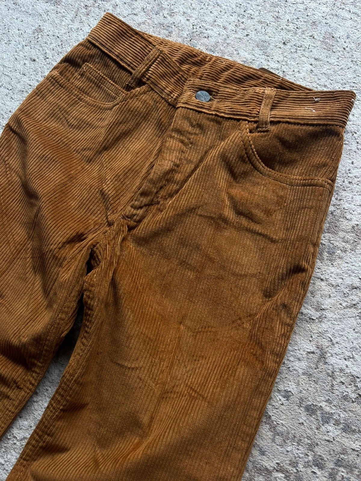 Other Old Chap Sz W 27 L 34 Corduroy Deadstock 70s Women's Jeans Size 27" / US 4 / IT 40 - 2 Thumbnail