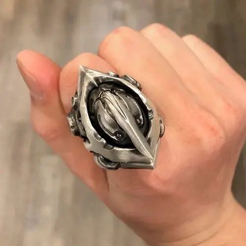Jewelry Master Machine Armour Resizable Ring Size ONE SIZE - 2 Thumbnail