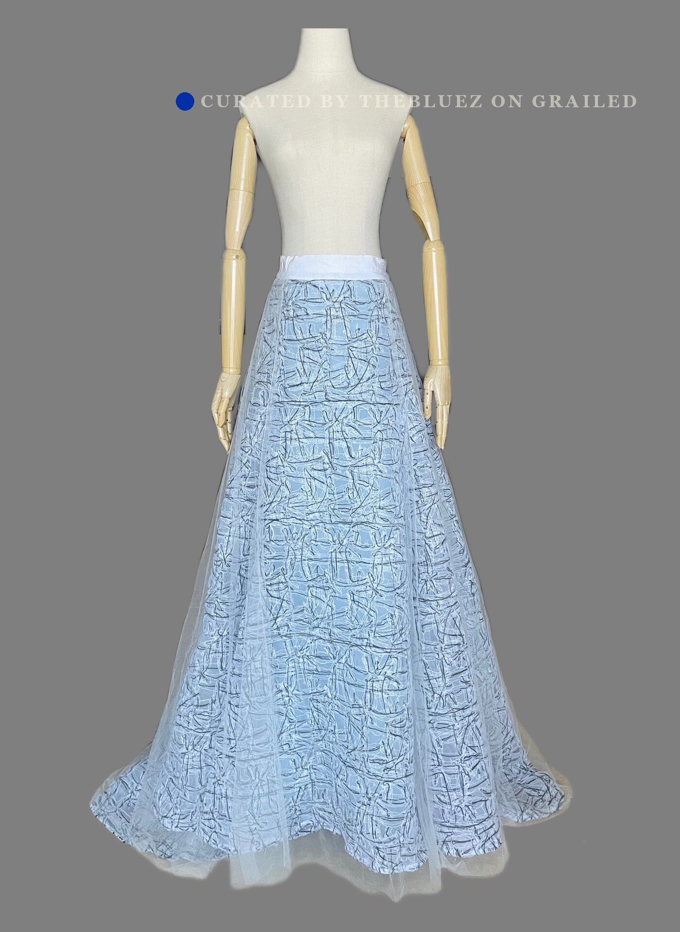 Carolina Herrera Carolina Herrera Tulle Evening Dress Size XL / US 12-14 / IT 48-50 - 1 Thumbnail