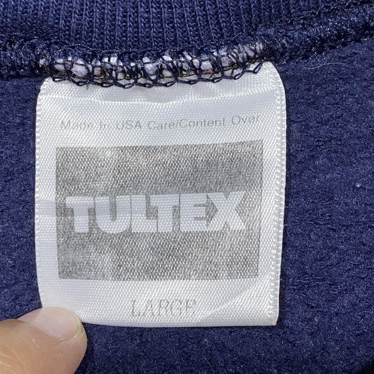 Tultex × Vintage Vintage TULTEX Plain Sweatshirt Size US L / EU 52-54 / 3 - 9 Thumbnail