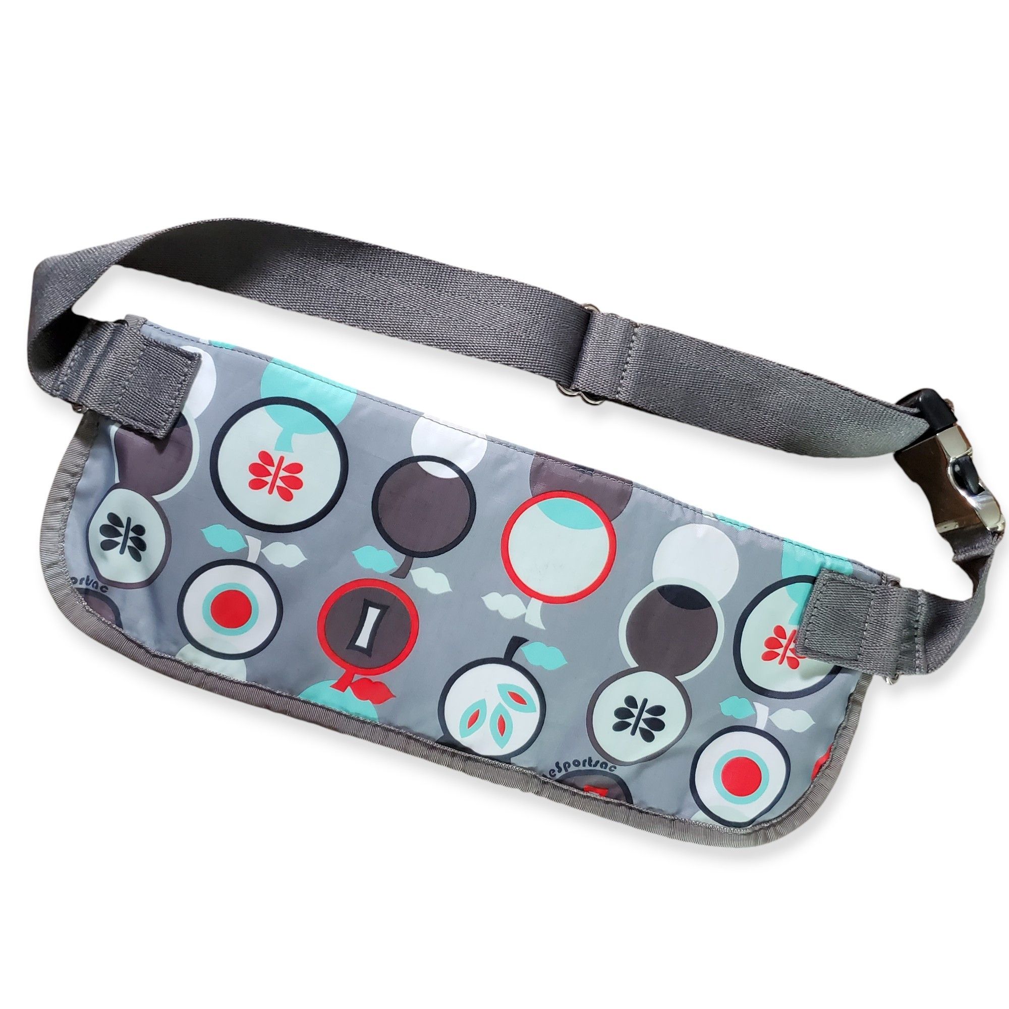 LeSportsac LeSportsac 32-42" Belt Bag Fanny Pack Crossbody Grey Apple Size ONE SIZE - 11 Thumbnail