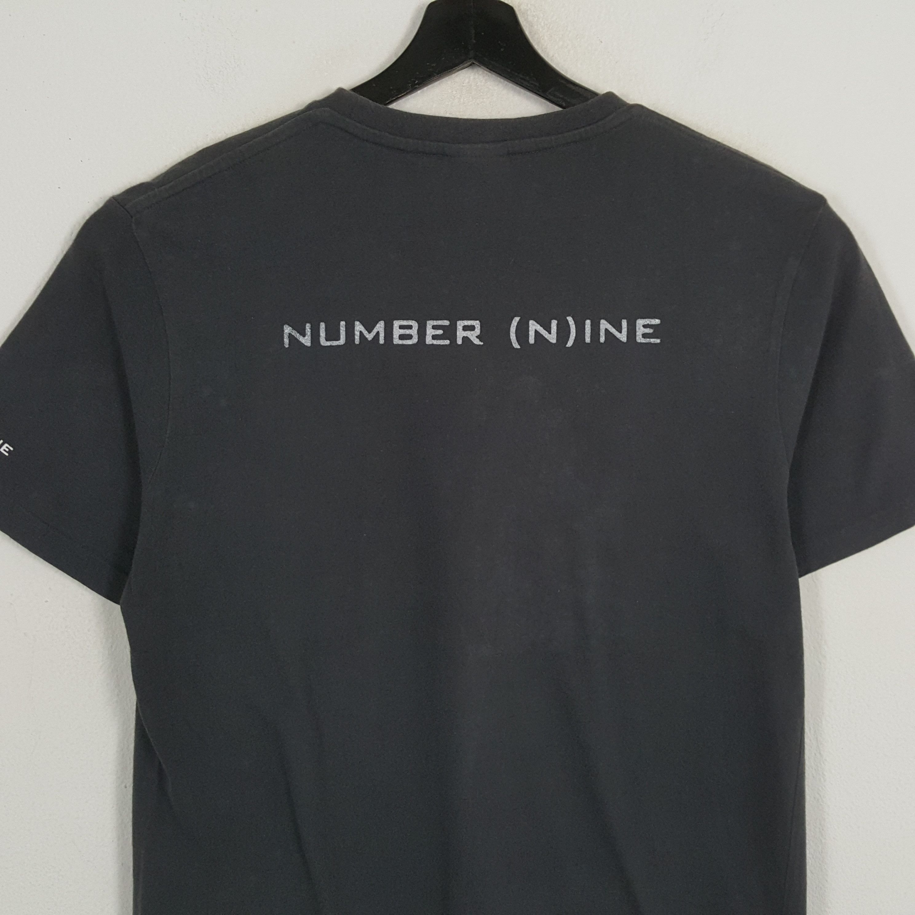 Number (N)ine NUMBER (N)INE Japanese Brand Streetwear Custom Art Tshirt Size US L / EU 52-54 / 3 - 2 Thumbnail