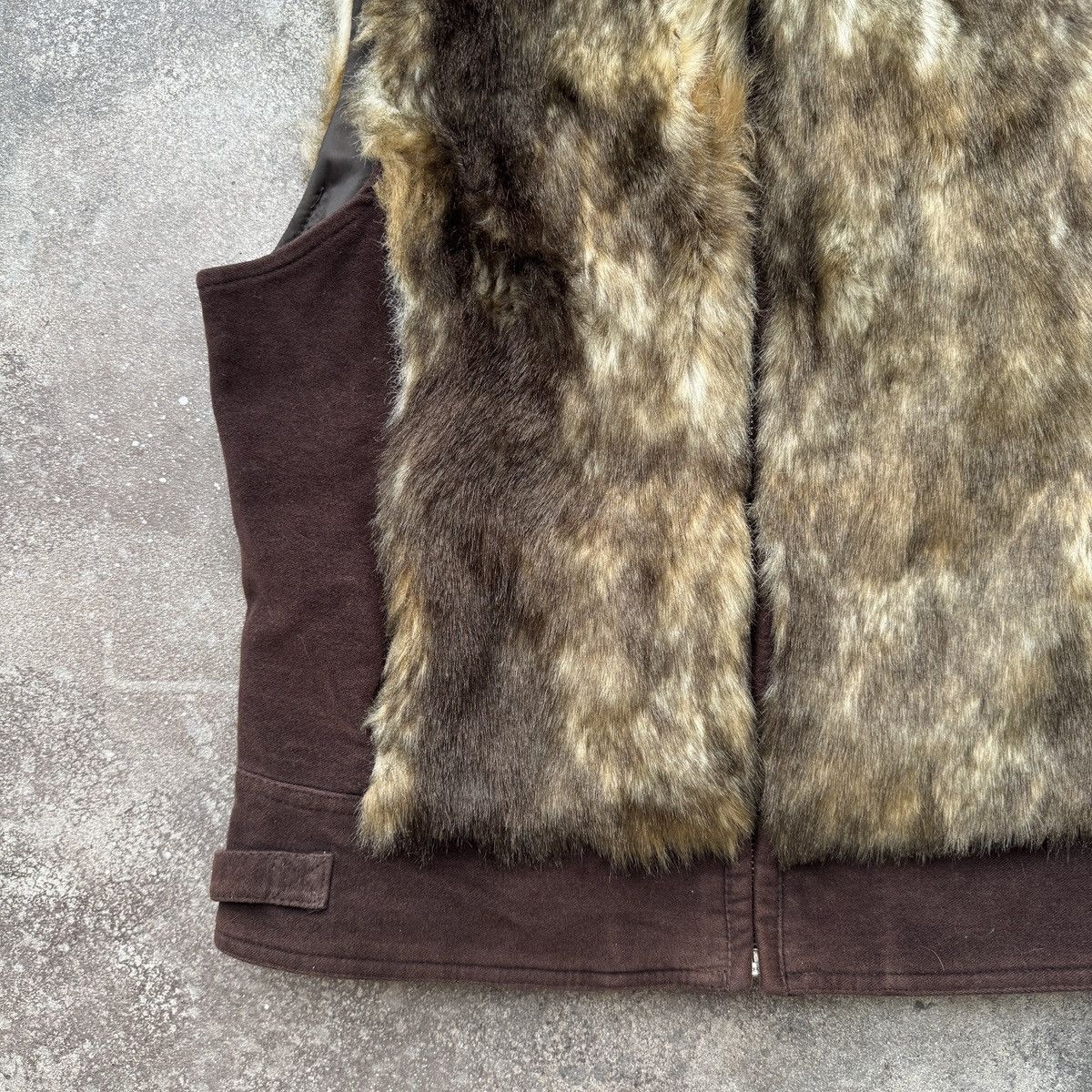 Hysteric Glamour Y2K Grunge Glam Vintage Faux Fur Vest Size M / US 6-8 / IT 42-44 - 7 Thumbnail