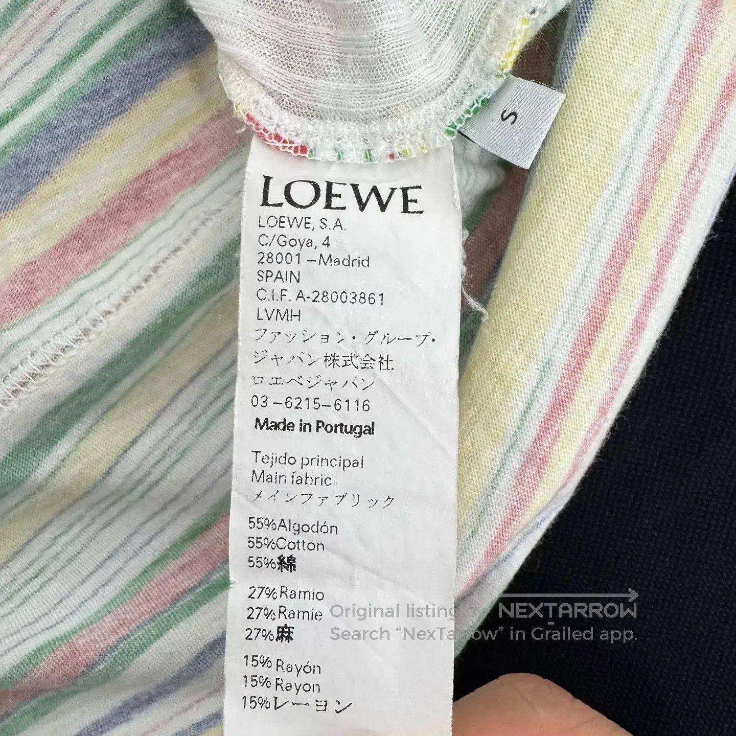 Loewe Loewe Embroidered Logo Short Sleeve Top. Size S / US 4 / IT 40 - 3 Thumbnail