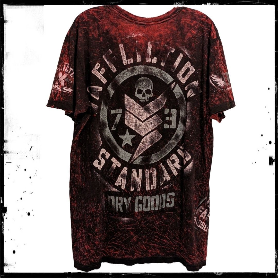 Affliction Reversible AFFLICTION Standard Dry Goods Eagle T-shirt Men L Size US L / EU 52-54 / 3 - 4 Thumbnail