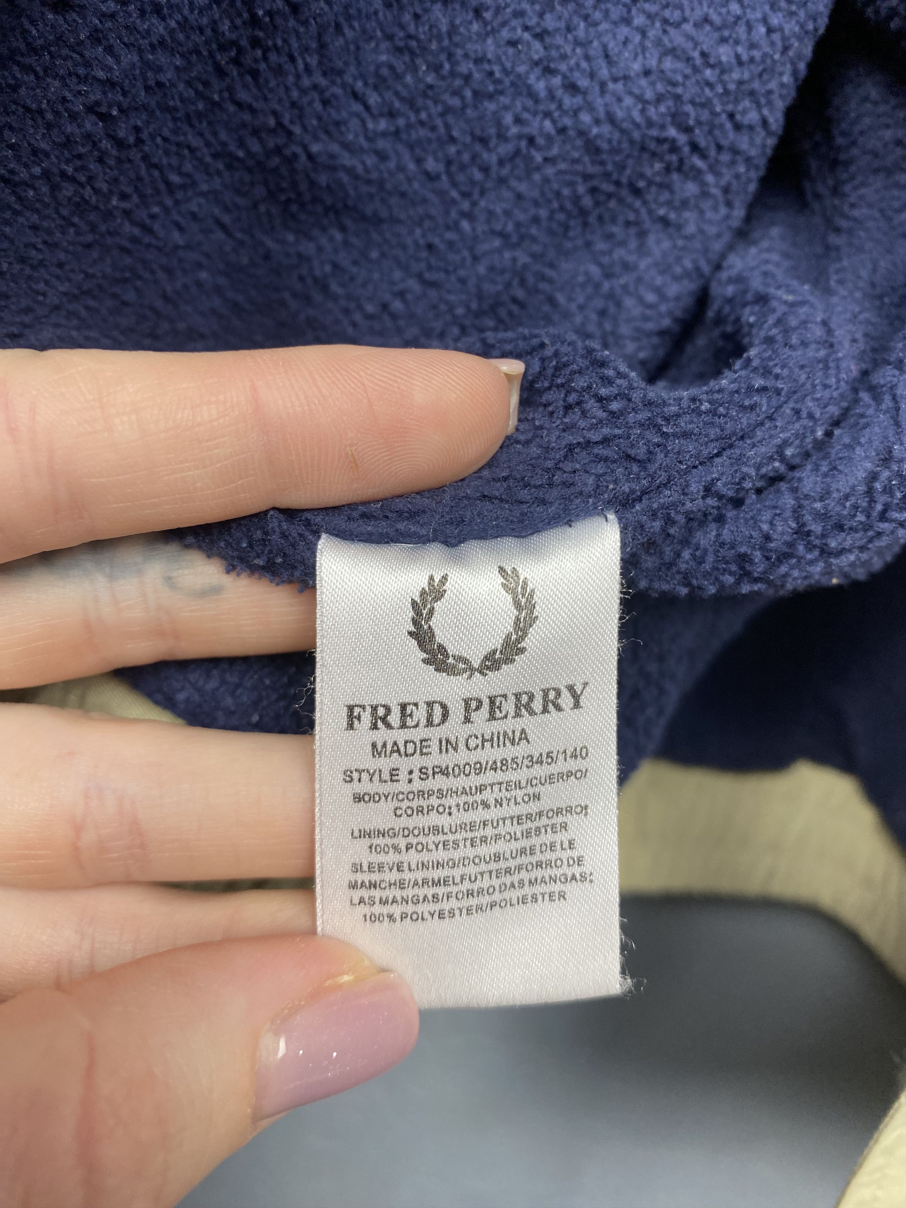 Fred Perry Fred Perry 90s Vintage Mens Insulated Jacket Size US M / EU 48-50 / 2 - 7 Thumbnail