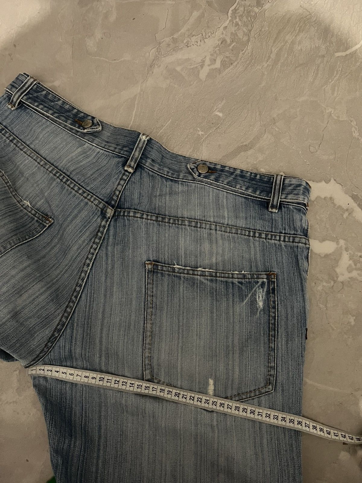 Japanese Brand Japanese Retro Avan Baggy Jean — Destroyed Swag Style Y2K Size US 40 / EU 56 - 12 Thumbnail
