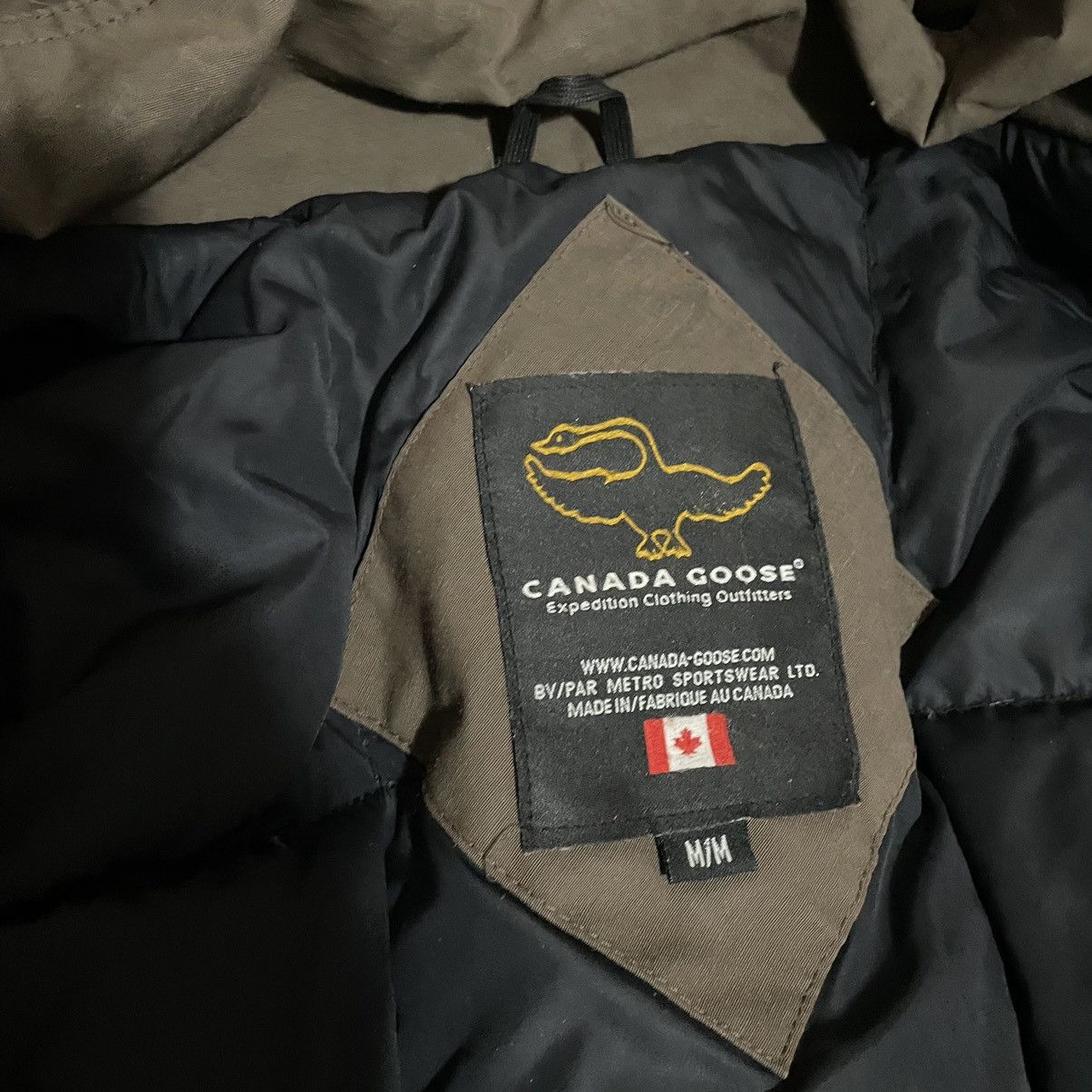 Canada Goose × Vintage Canada Goose Fur Down Parka Jacket Size L / US 10 / IT 46 - 10 Thumbnail