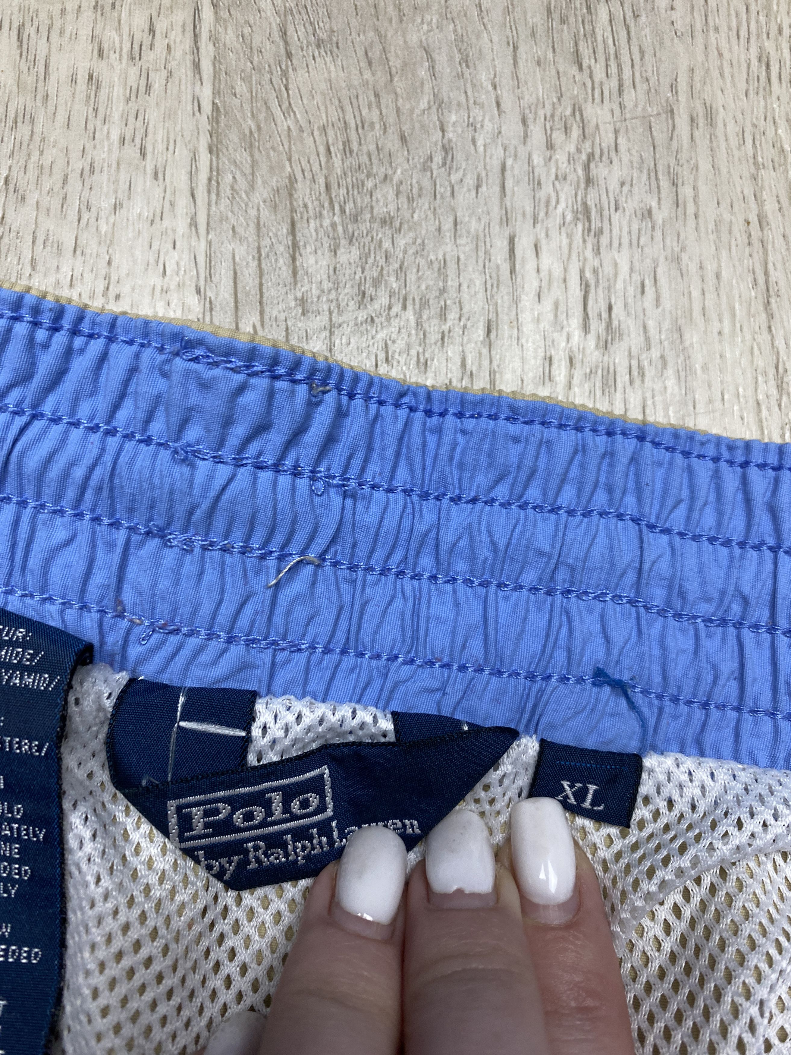 Polo Ralph Lauren × Ralph Lauren Polo Ralph Lauren Vintage Mens Nylon Swimming Shorts Y2K Size US 36 / EU 52 - 4 Thumbnail