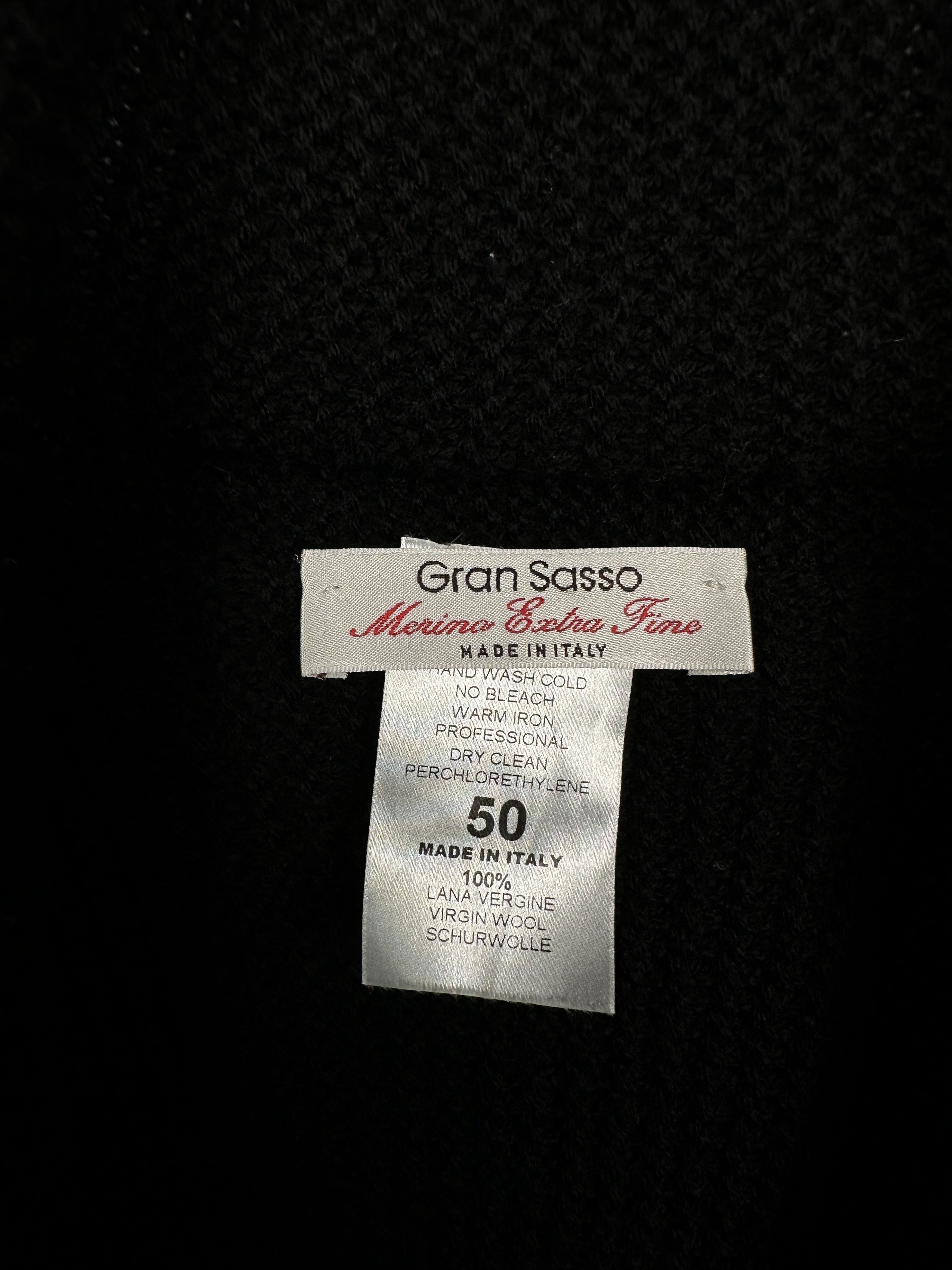 Gran Sasso Gran Sasso Mens Merino Wool Cardigan Sweater Size US M / EU 48-50 / 2 - 3 Thumbnail